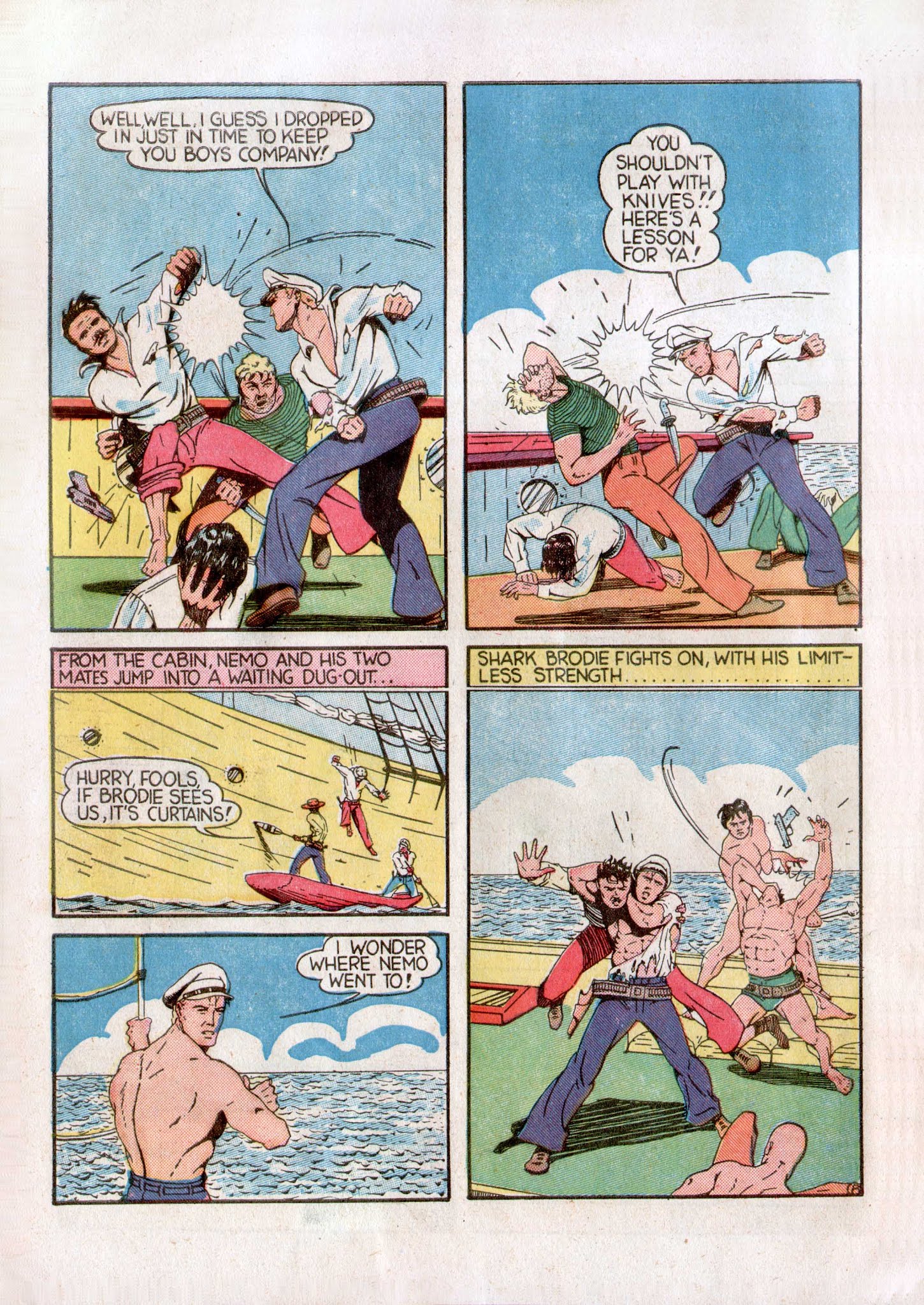 Read online Fight Comics comic -  Issue #1 - 10