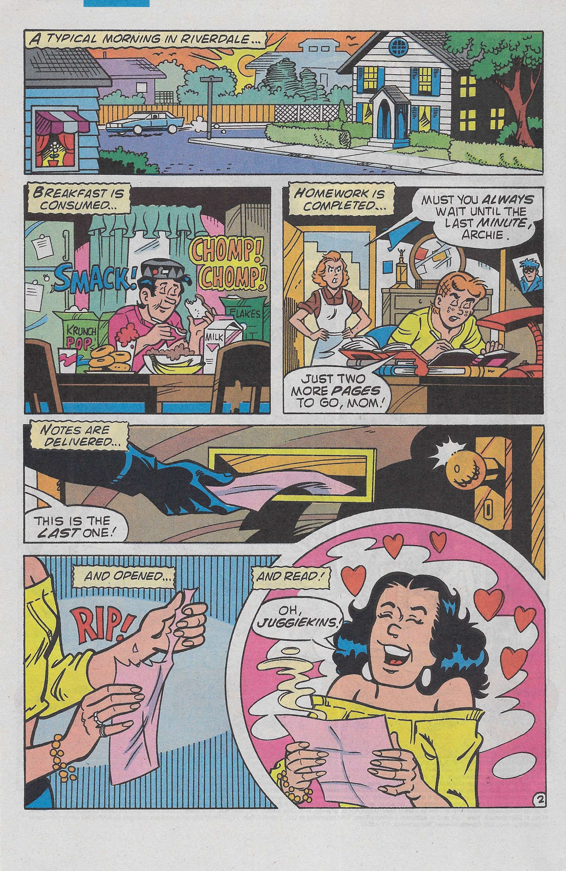 Read online Jughead (1987) comic -  Issue #37 - 4
