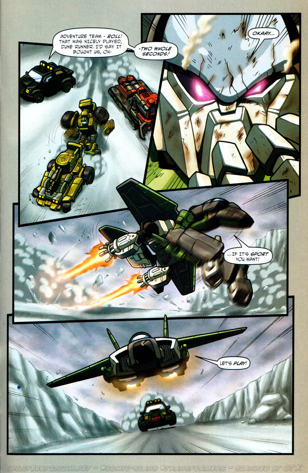 Read online Transformers Armada comic -  Issue #12 - 17