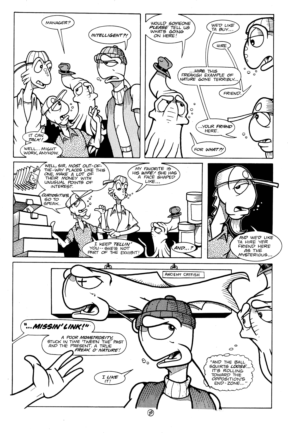 Read online Fish Shticks comic -  Issue #6 - 19