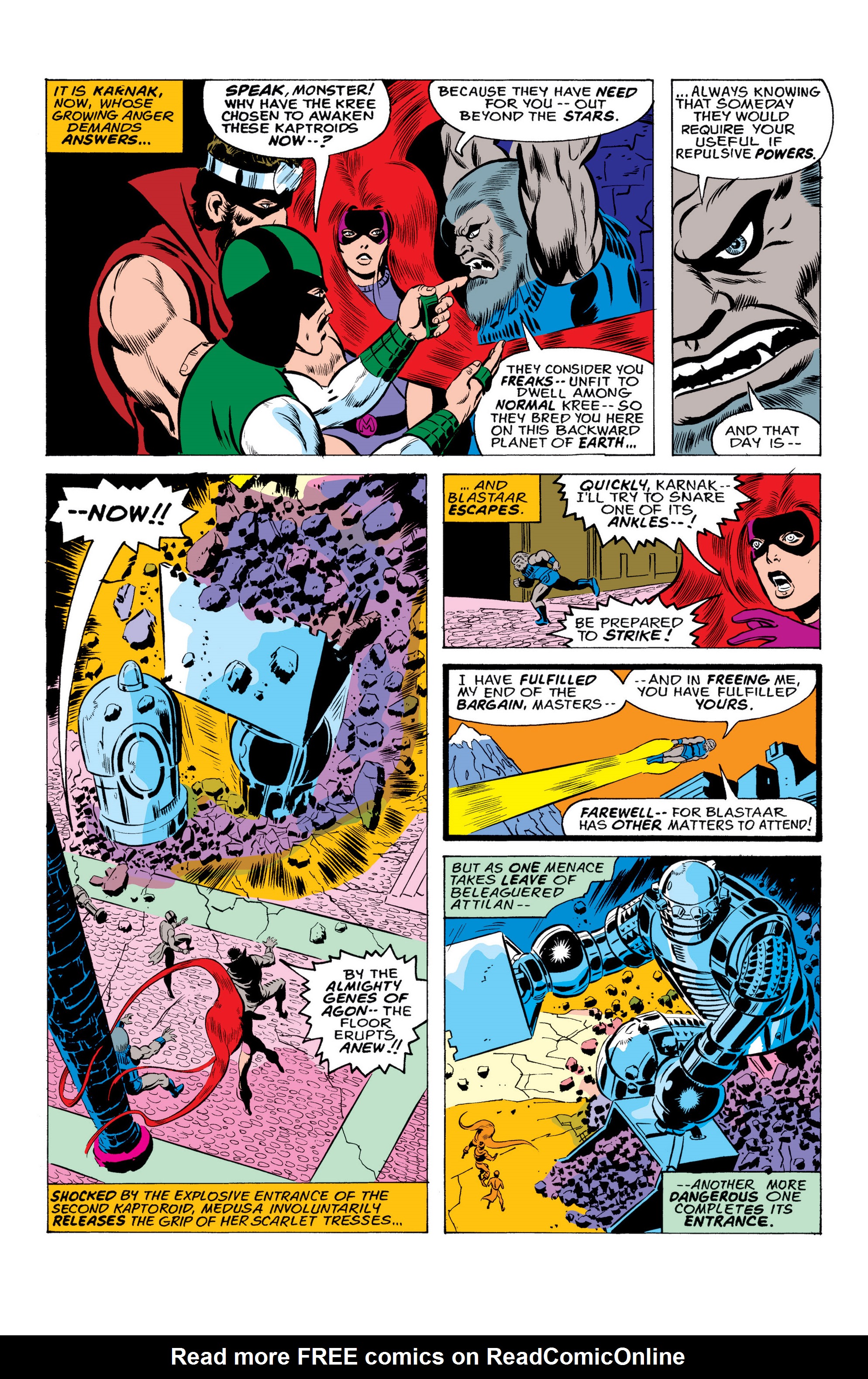 Read online Marvel Masterworks: The Inhumans comic -  Issue # TPB 2 (Part 1) - 39