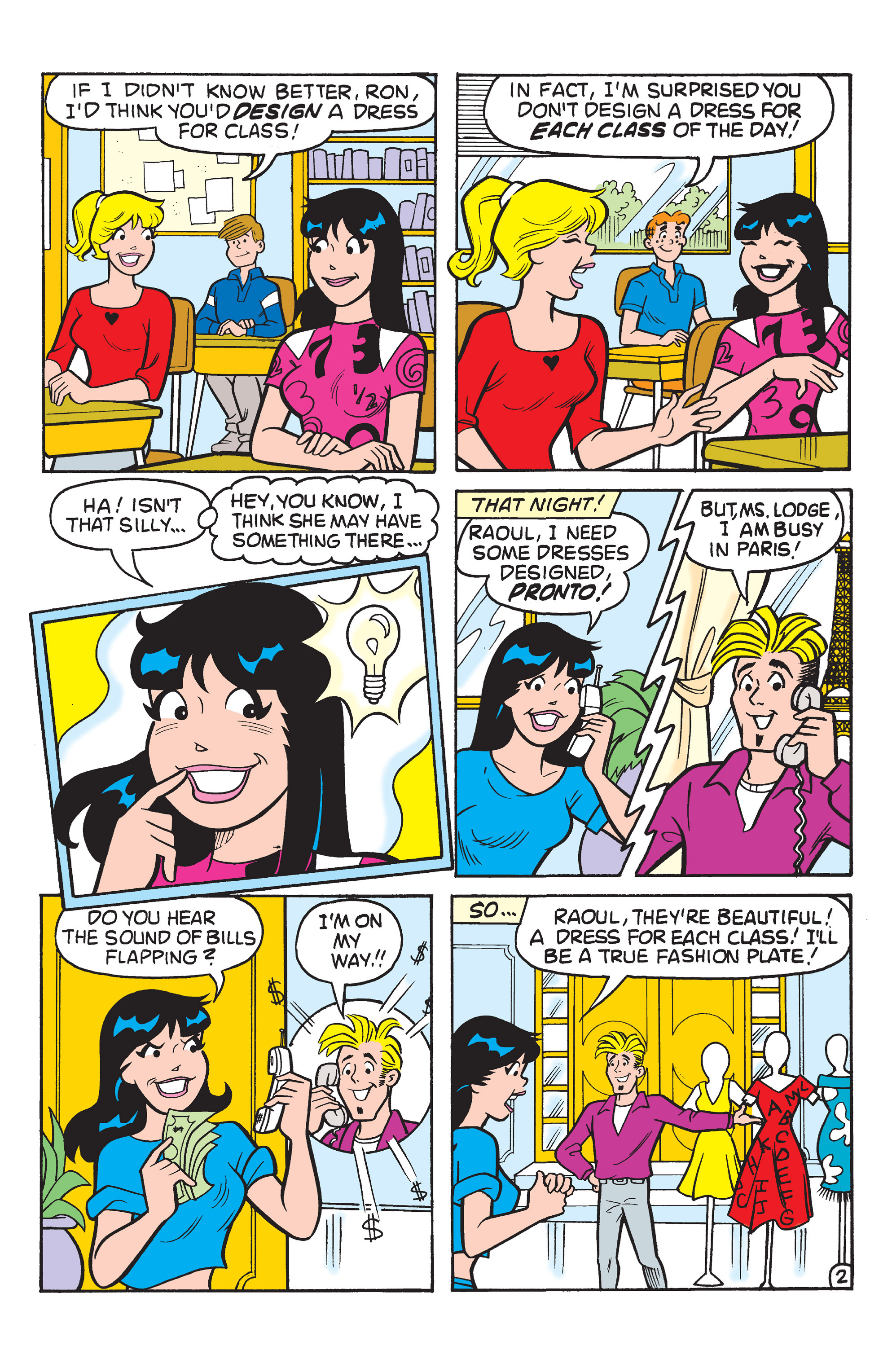 Read online Veronica's Hot Fashions comic -  Issue # TPB - 40
