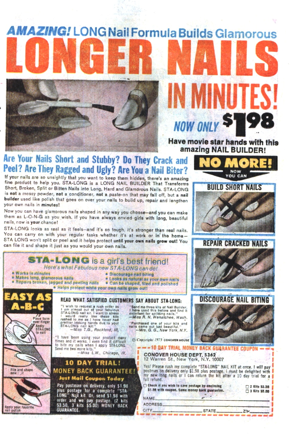 Read online Haunted Love (1973) comic -  Issue #6 - 17