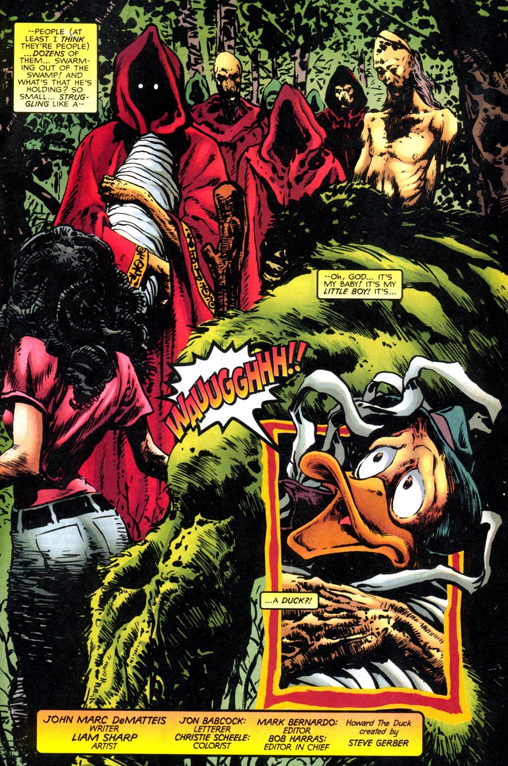 Read online Man-Thing (1997) comic -  Issue #5 - 22
