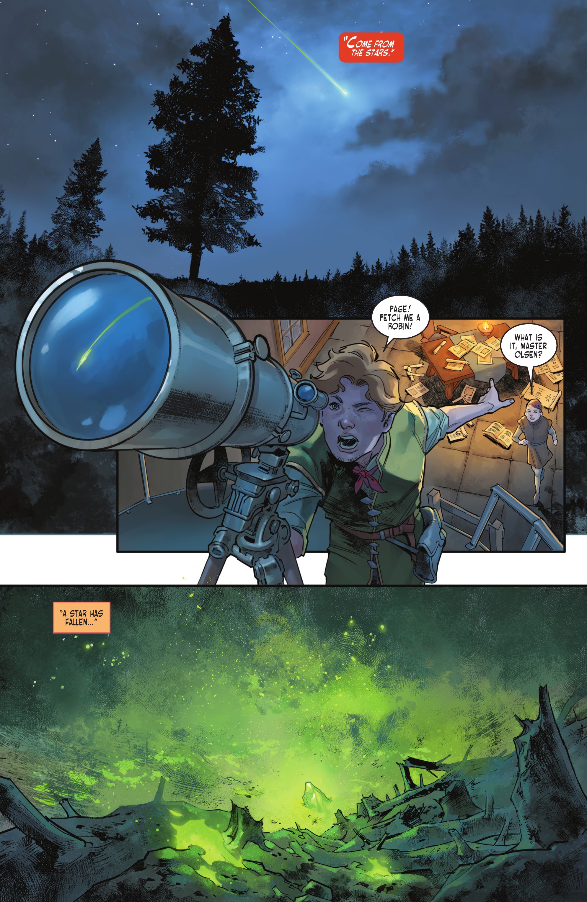 Read online Dark Knights of Steel comic -  Issue #3 - 3