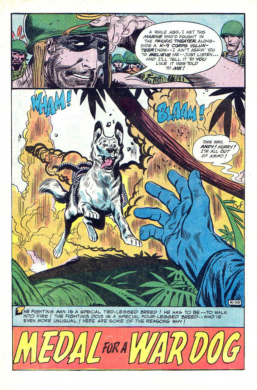 Read online Our Army at War (1952) comic -  Issue #205 - 4