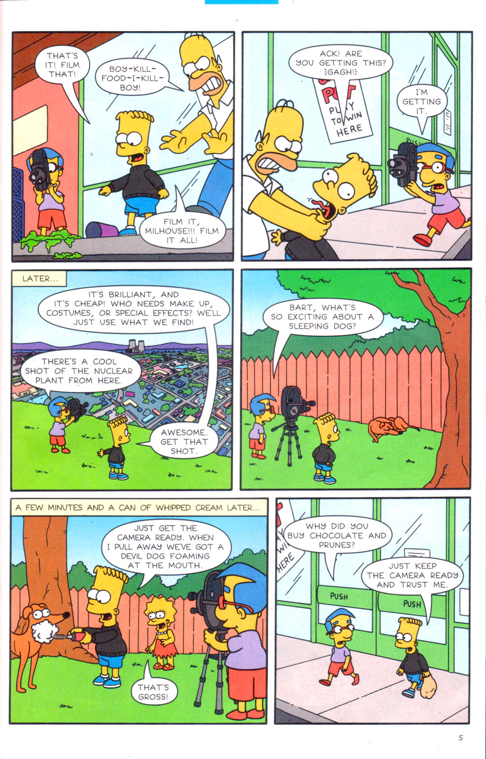 Read online Simpsons Comics Presents Bart Simpson comic -  Issue #20 - 22