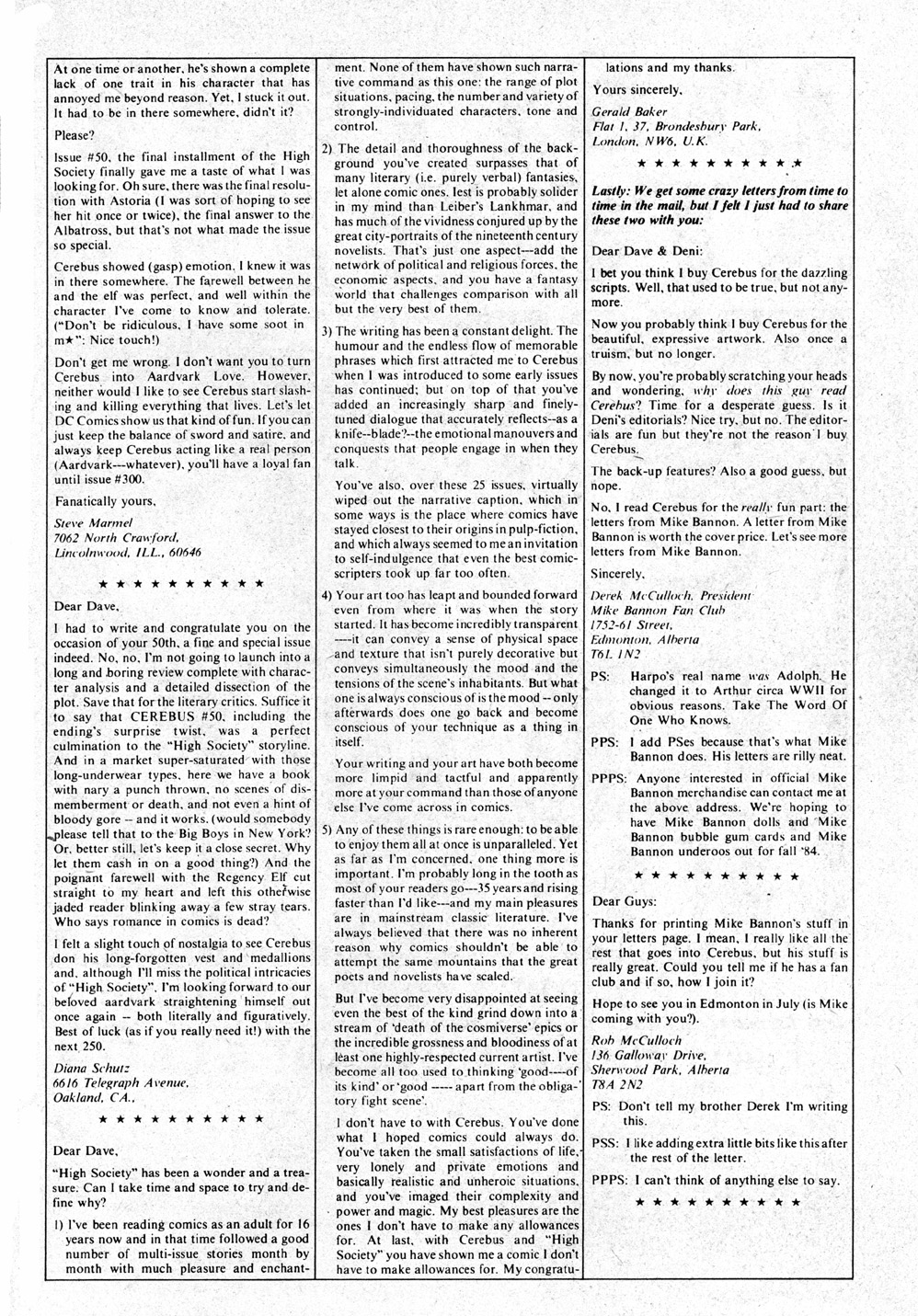Cerebus Issue #52 #52 - English 30