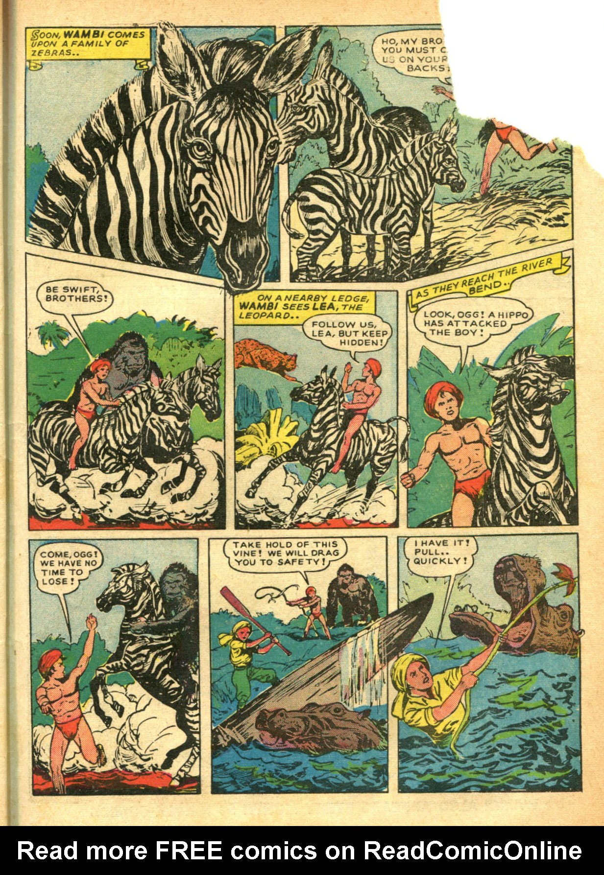 Read online Wambi Jungle Boy comic -  Issue #2 - 50