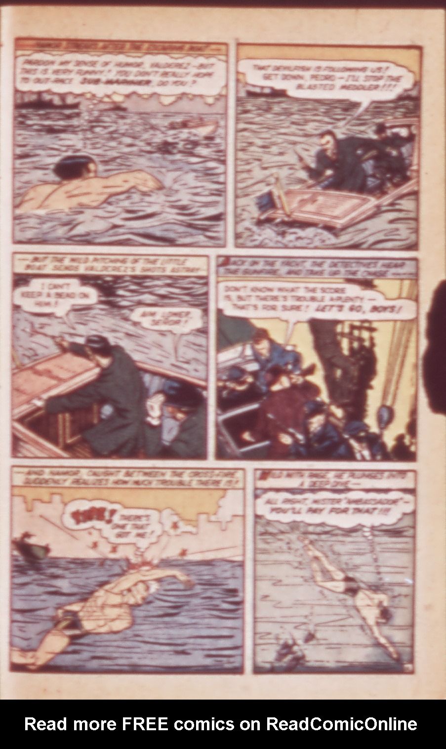 Read online Sub-Mariner Comics comic -  Issue #22 - 39