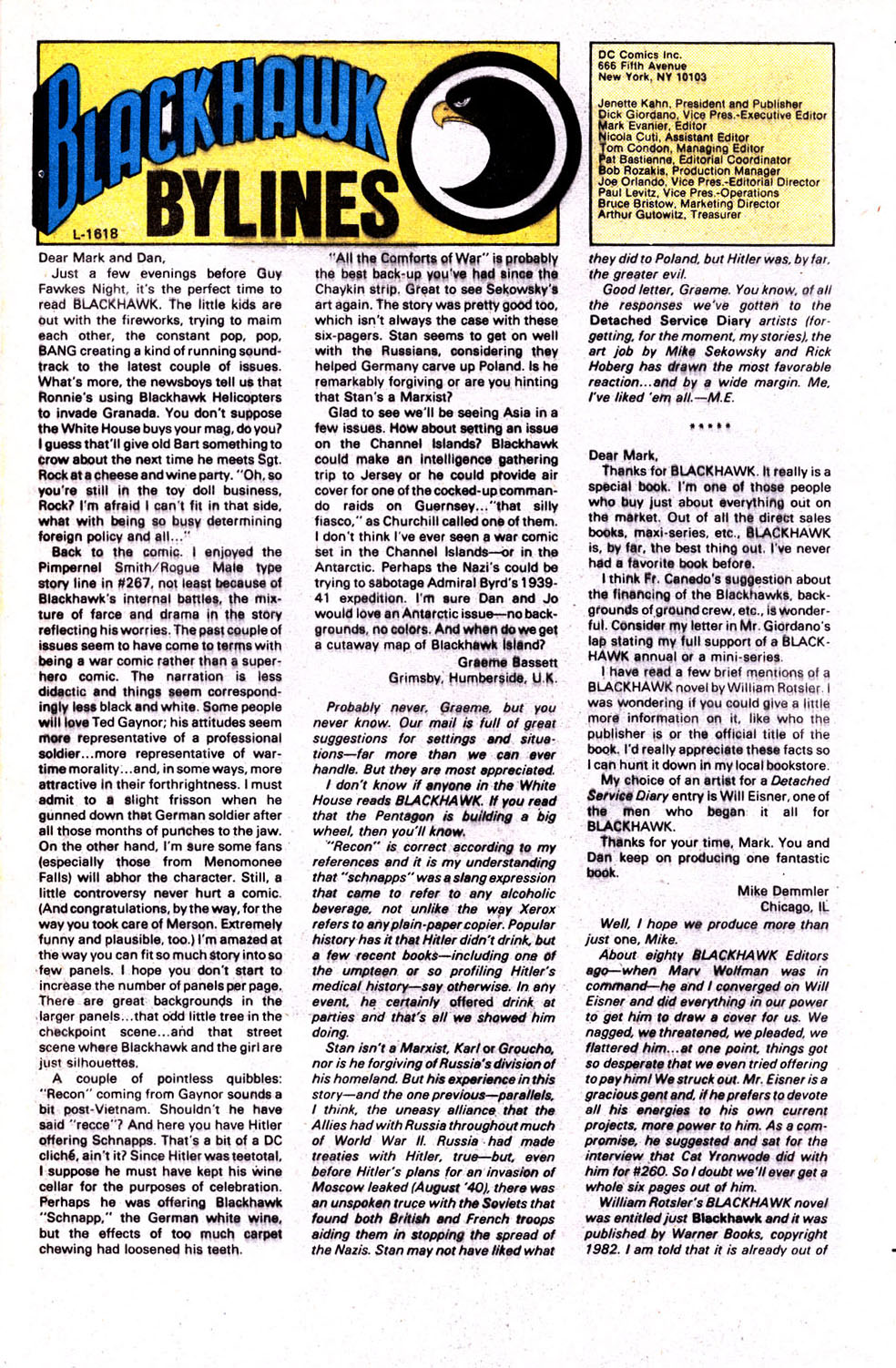 Read online Blackhawk (1957) comic -  Issue #271 - 26