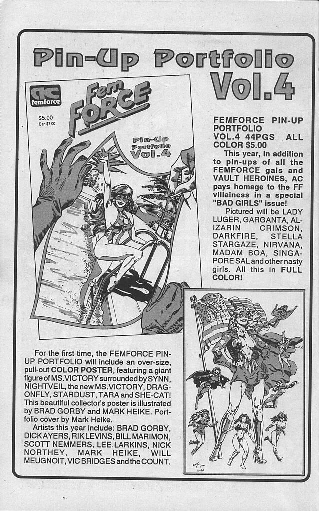 Read online Femforce comic -  Issue #41 - 14