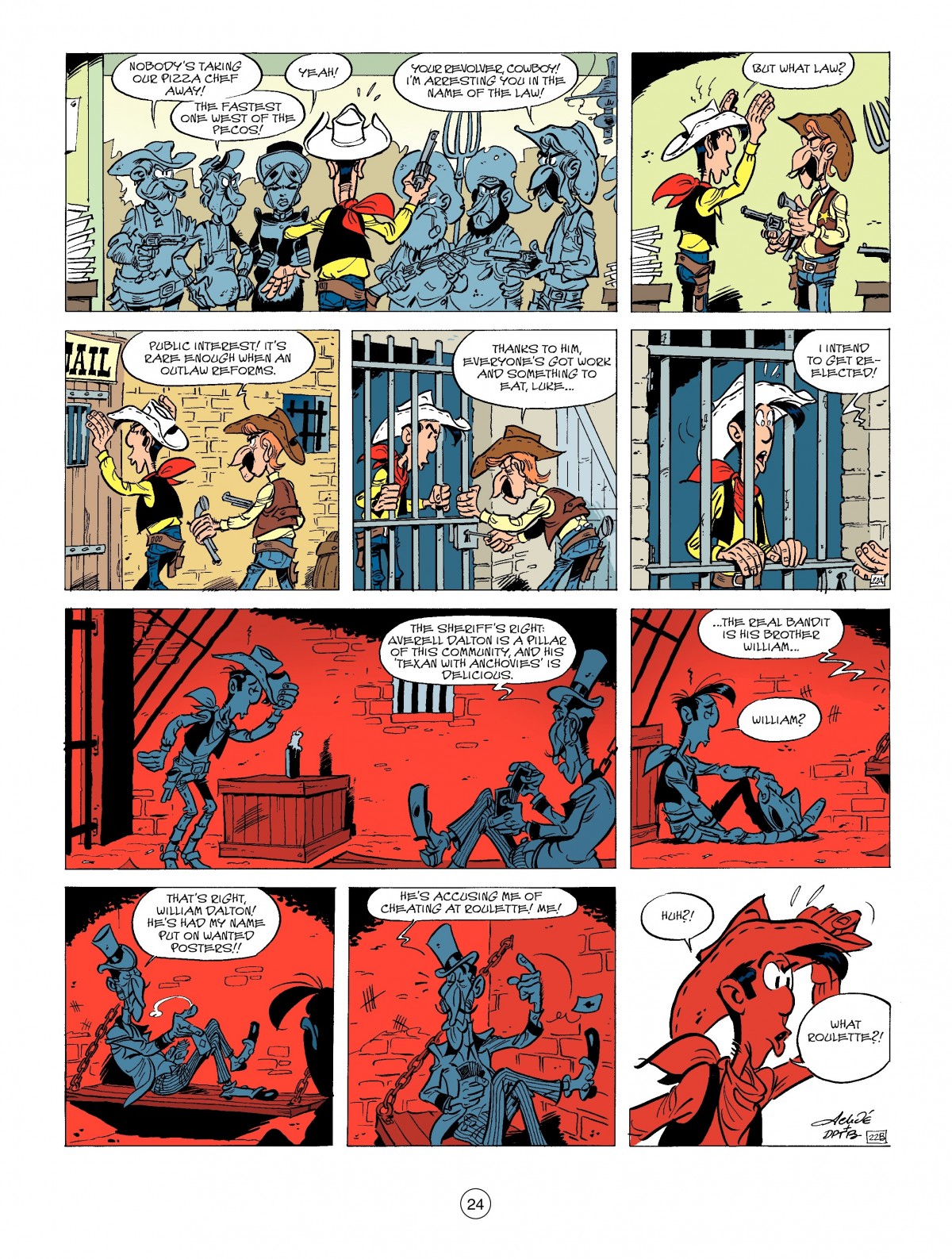 Read online A Lucky Luke Adventure comic -  Issue #42 - 24