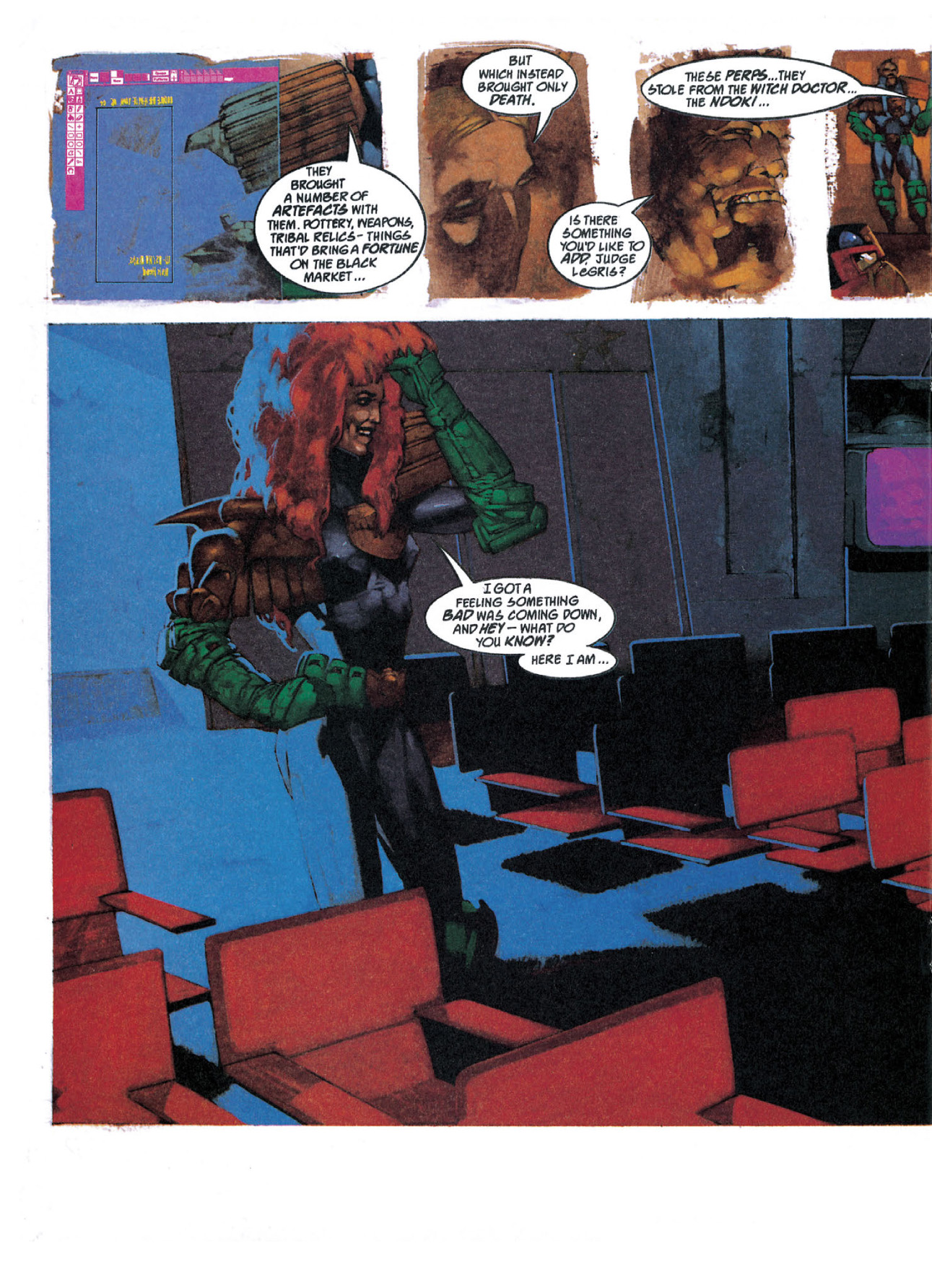 Read online Judge Dredd: The Complete Case Files comic -  Issue # TPB 26 - 216