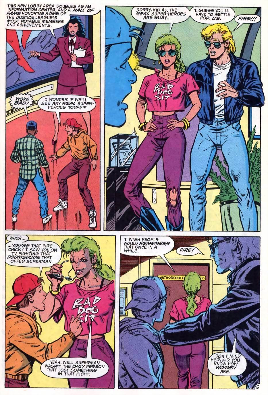 Read online Justice League America comic -  Issue #80 - 6