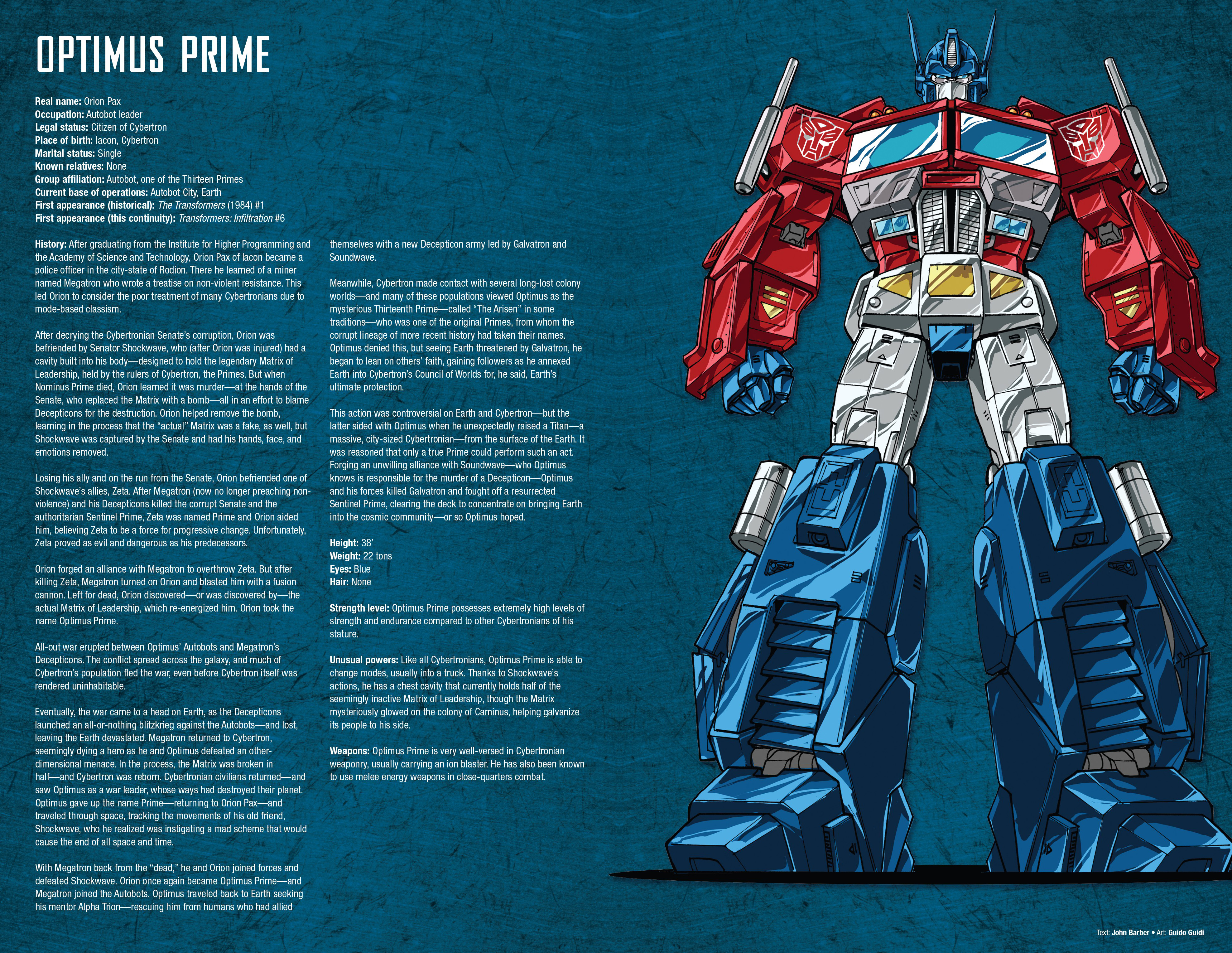 Read online Transformers: Historia comic -  Issue # Full - 44