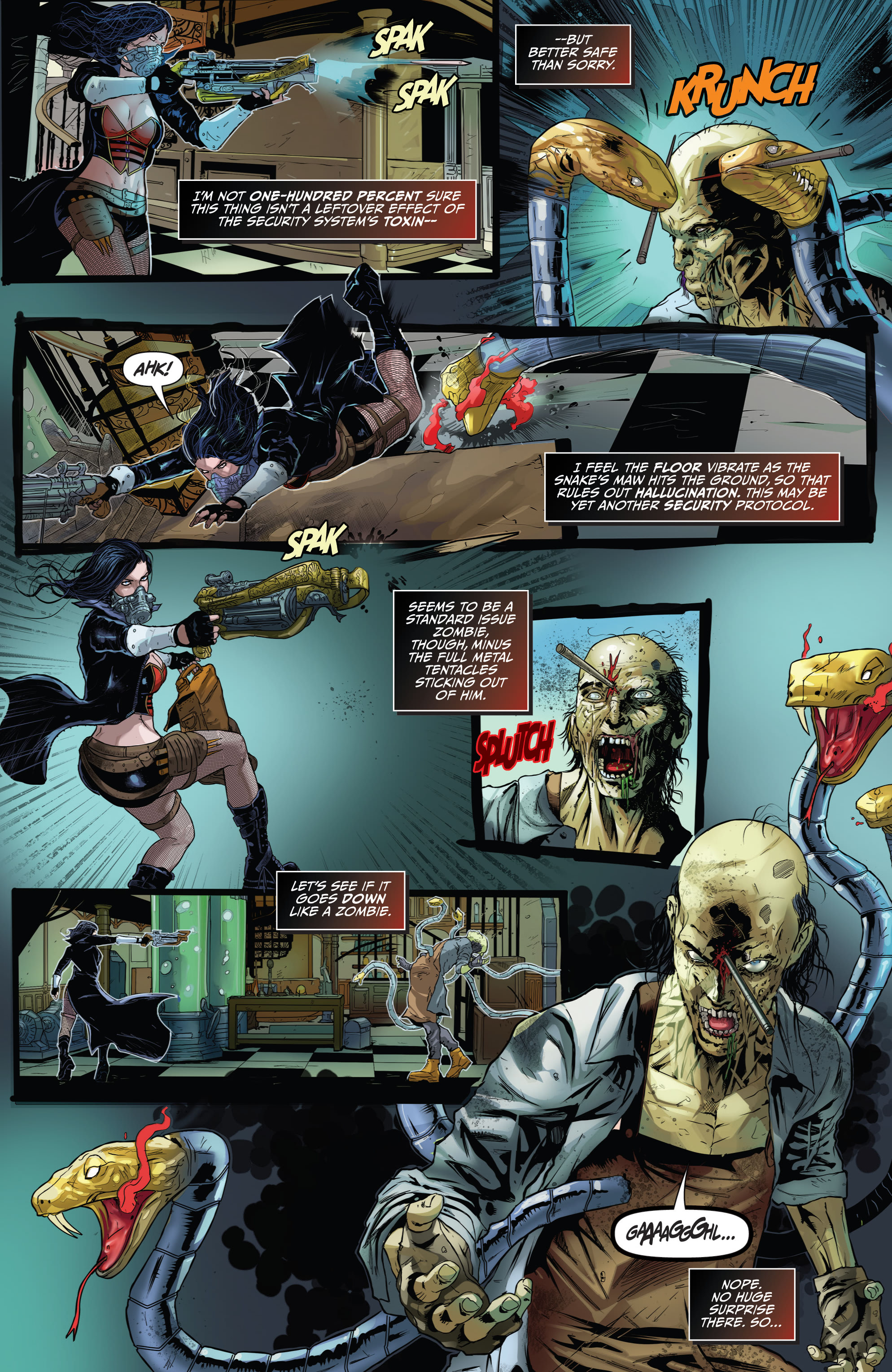 Read online Van Helsing: Deadly Alchemy comic -  Issue # Full - 21