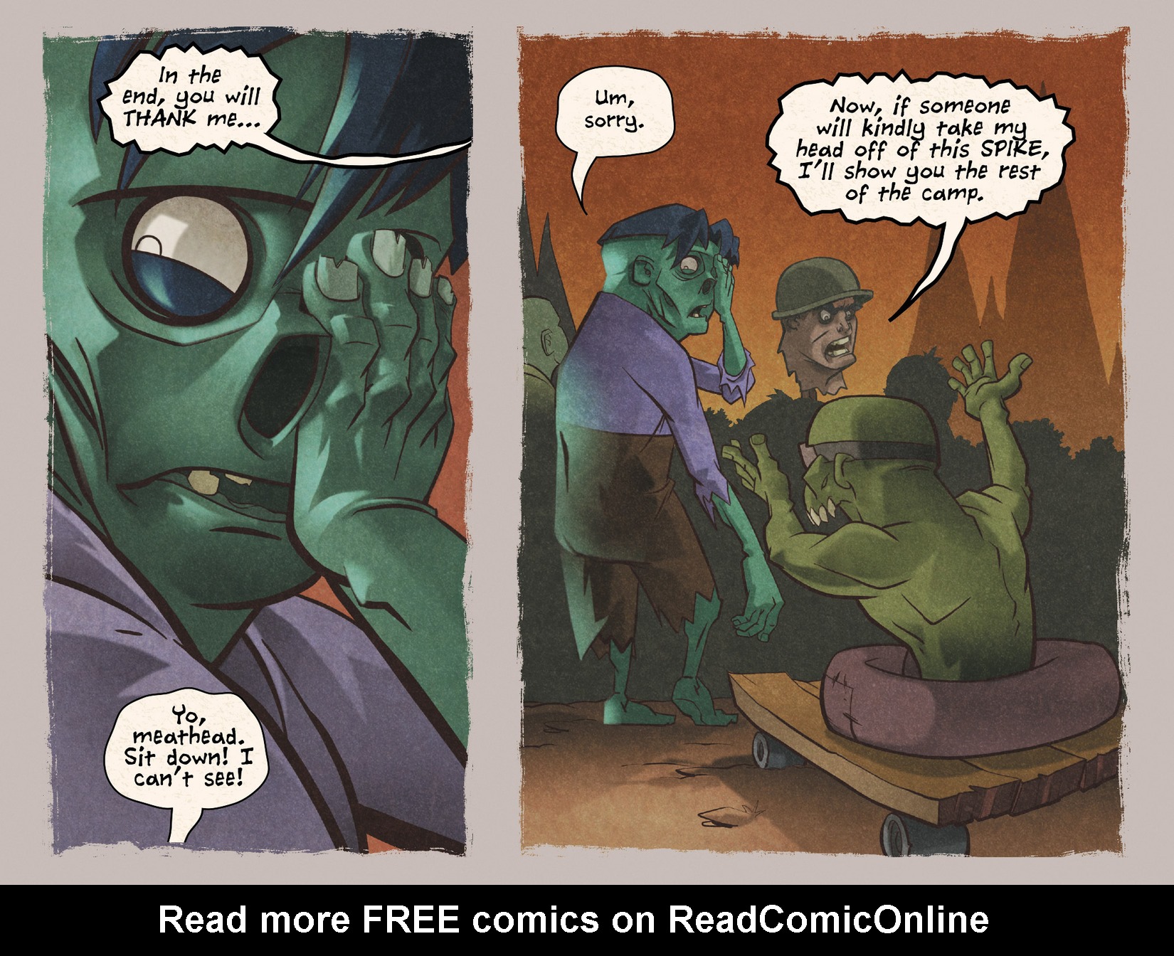Read online Zombie Camp comic -  Issue #0 - 6