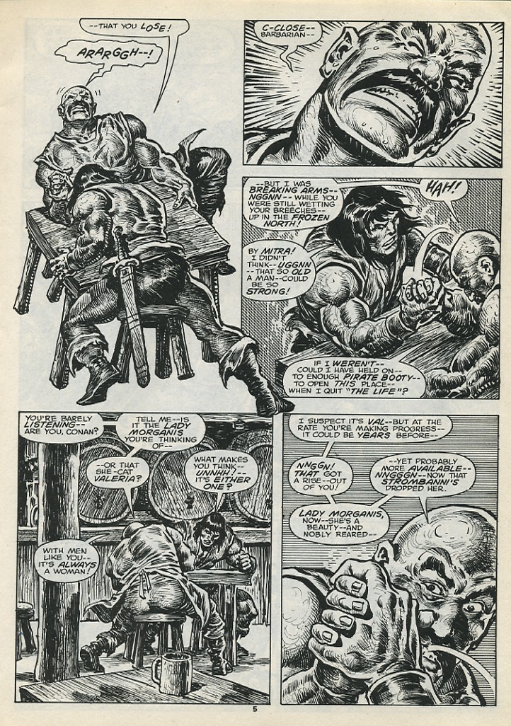 Read online The Savage Sword Of Conan comic -  Issue #199 - 7