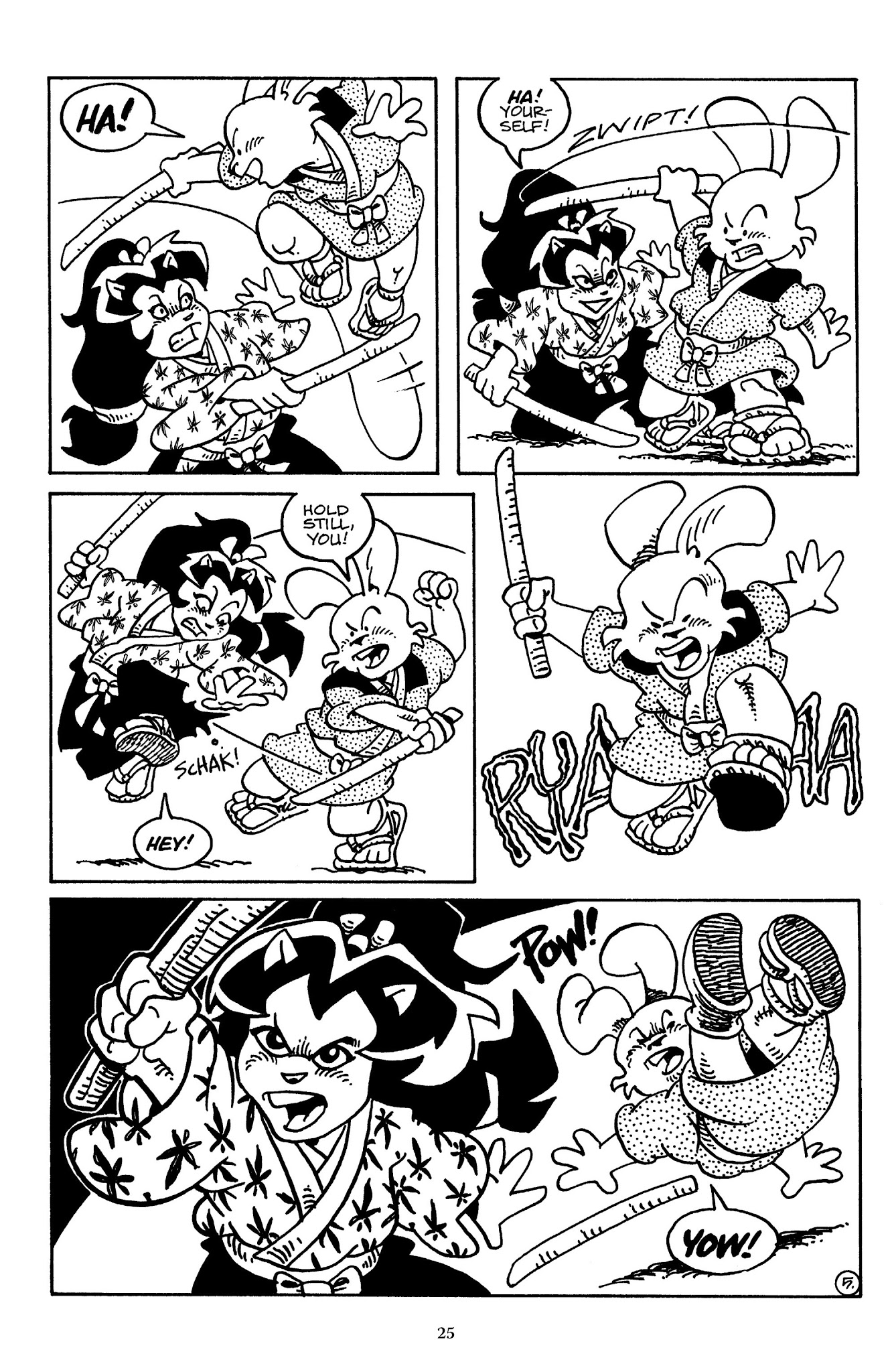 Read online The Usagi Yojimbo Saga comic -  Issue # TPB 3 - 25