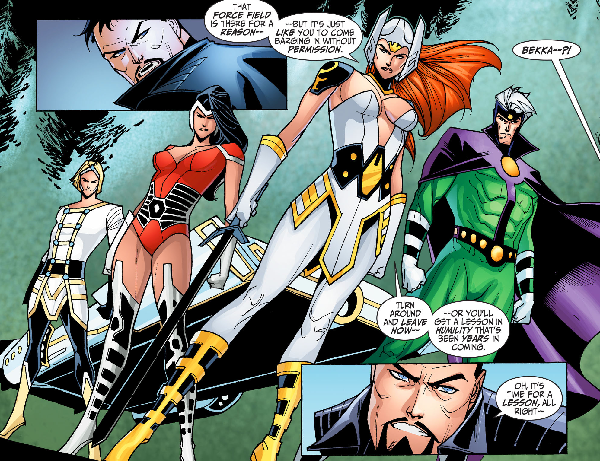 Read online Justice League: Gods and Monsters comic -  Issue #3 - 4