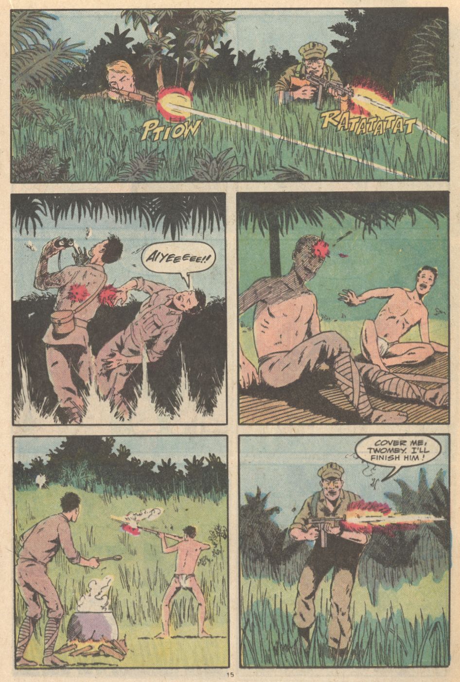 Read online Semper Fi comic -  Issue #9 - 12