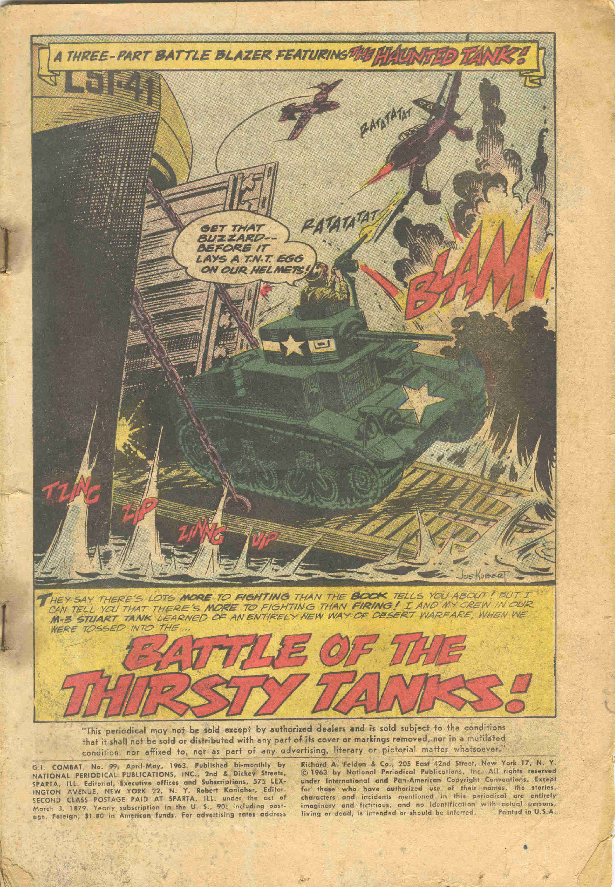 Read online G.I. Combat (1952) comic -  Issue #99 - 1
