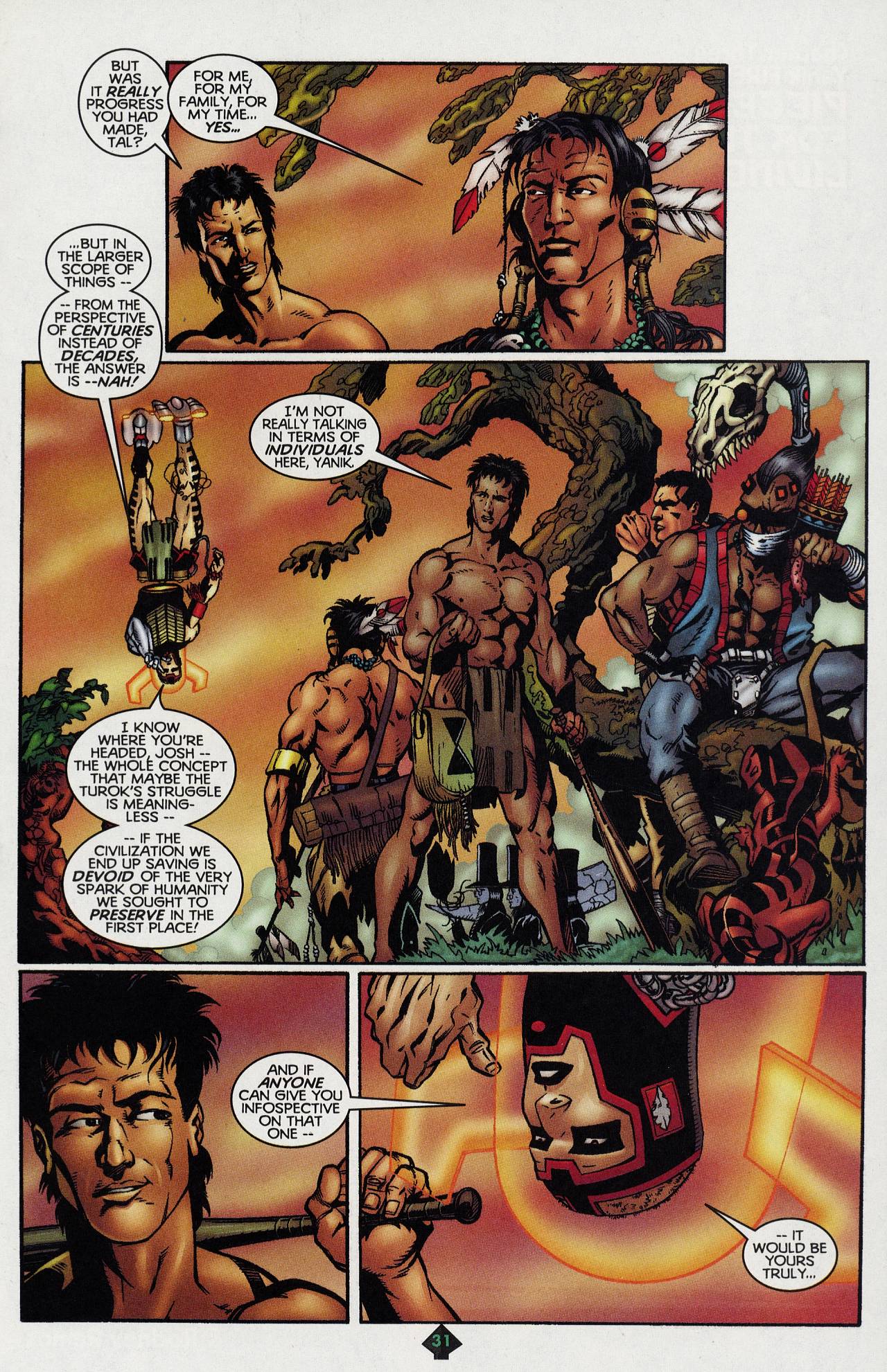 Read online Turok: Tales of the Lost Land comic -  Issue # Full - 28