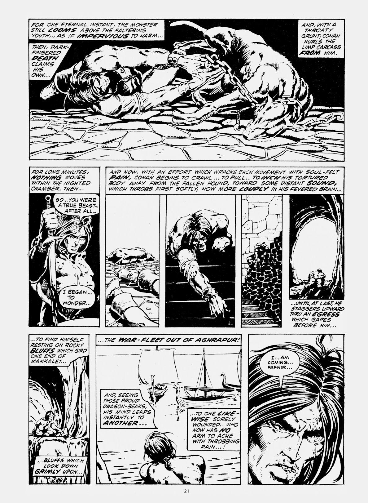 Read online Conan Saga comic -  Issue #07 - 21