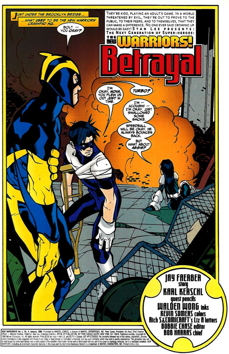 Read online New Warriors (1999) comic -  Issue #4 - 2