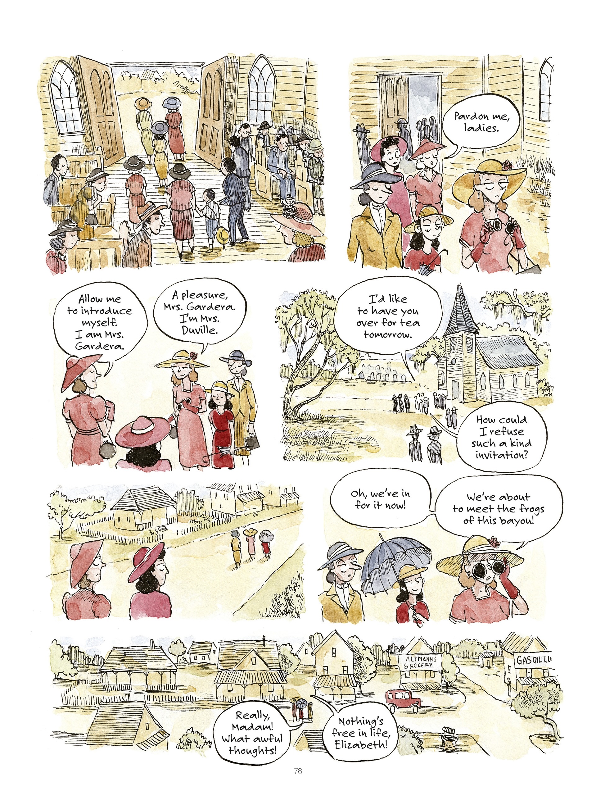 Read online Swamp: A Summer in the Bayou comic -  Issue # TPB (Part 1) - 78