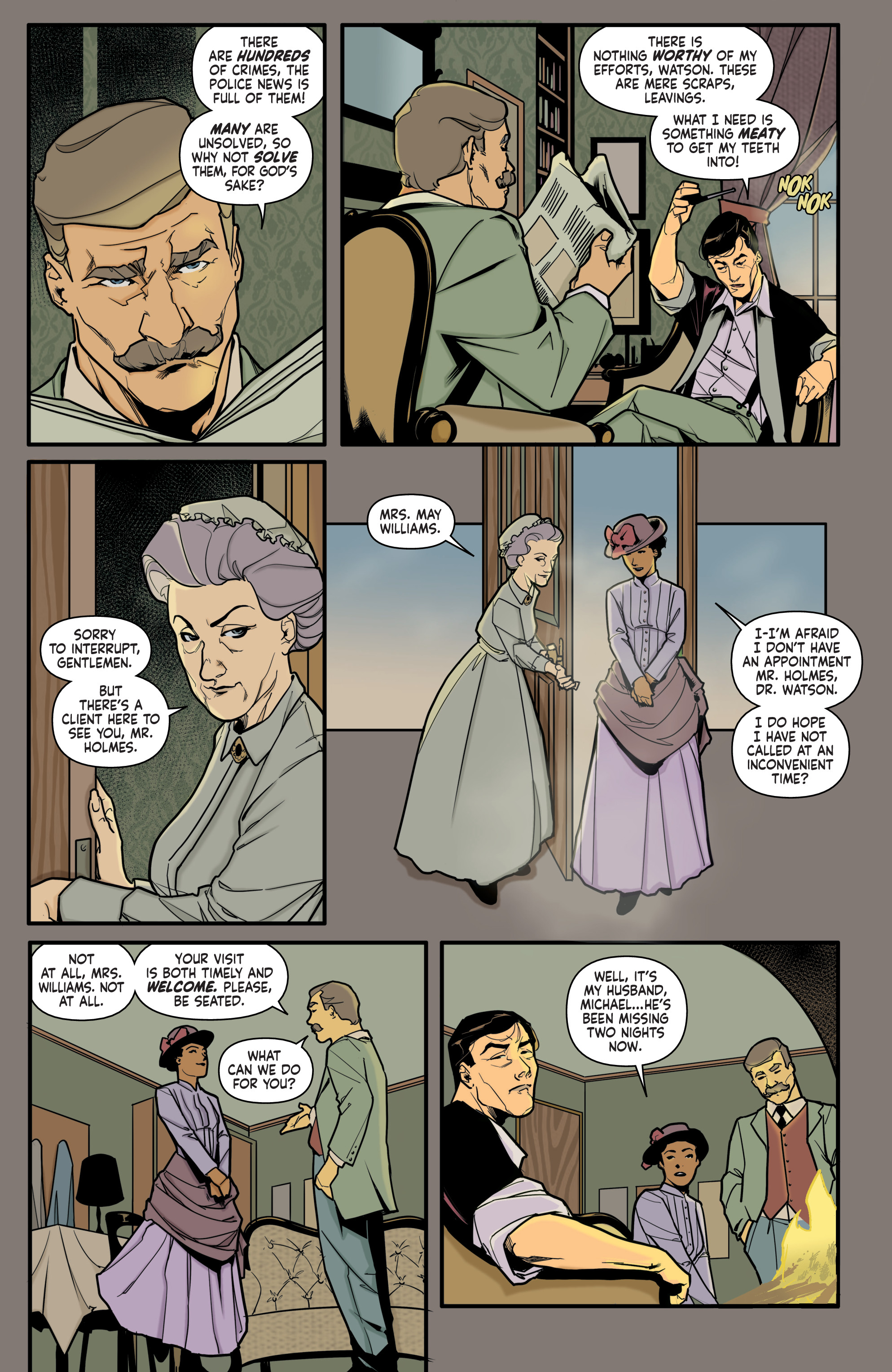Read online Sherlock Holmes: The Vanishing Man comic -  Issue # _TPB 1 - 15