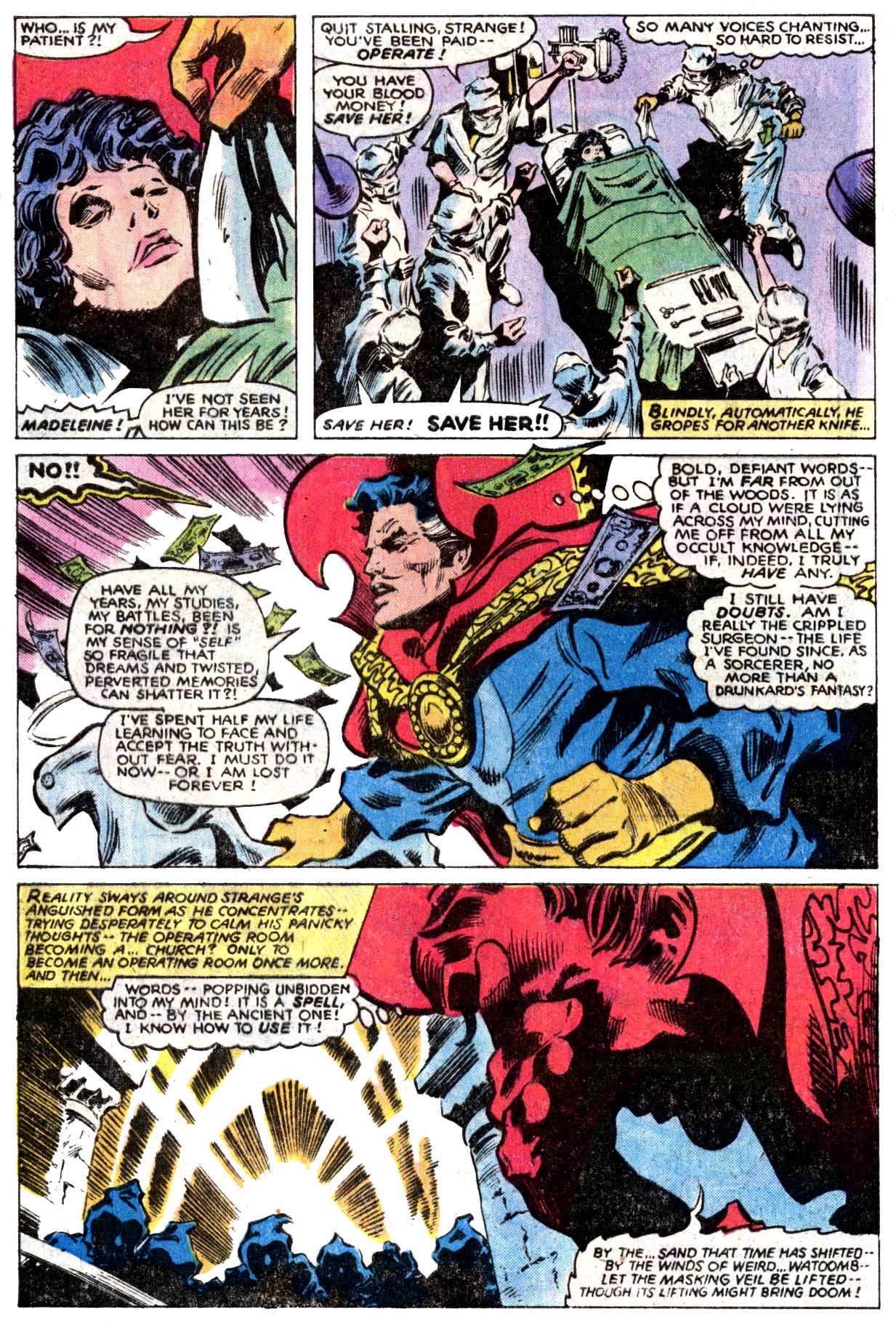 Read online Doctor Strange (1974) comic -  Issue #39 - 16