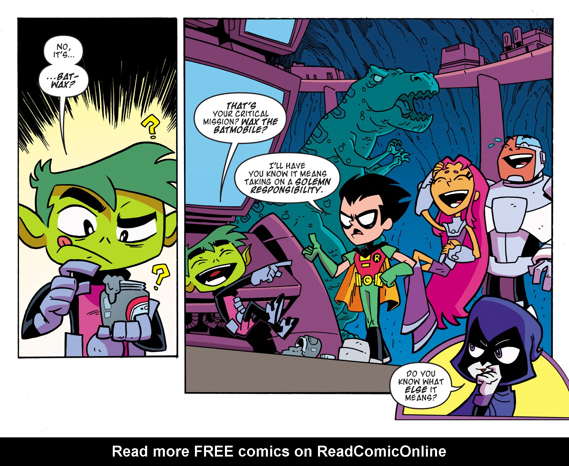 Read online Teen Titans Go! (2013) comic -  Issue #32 - 6