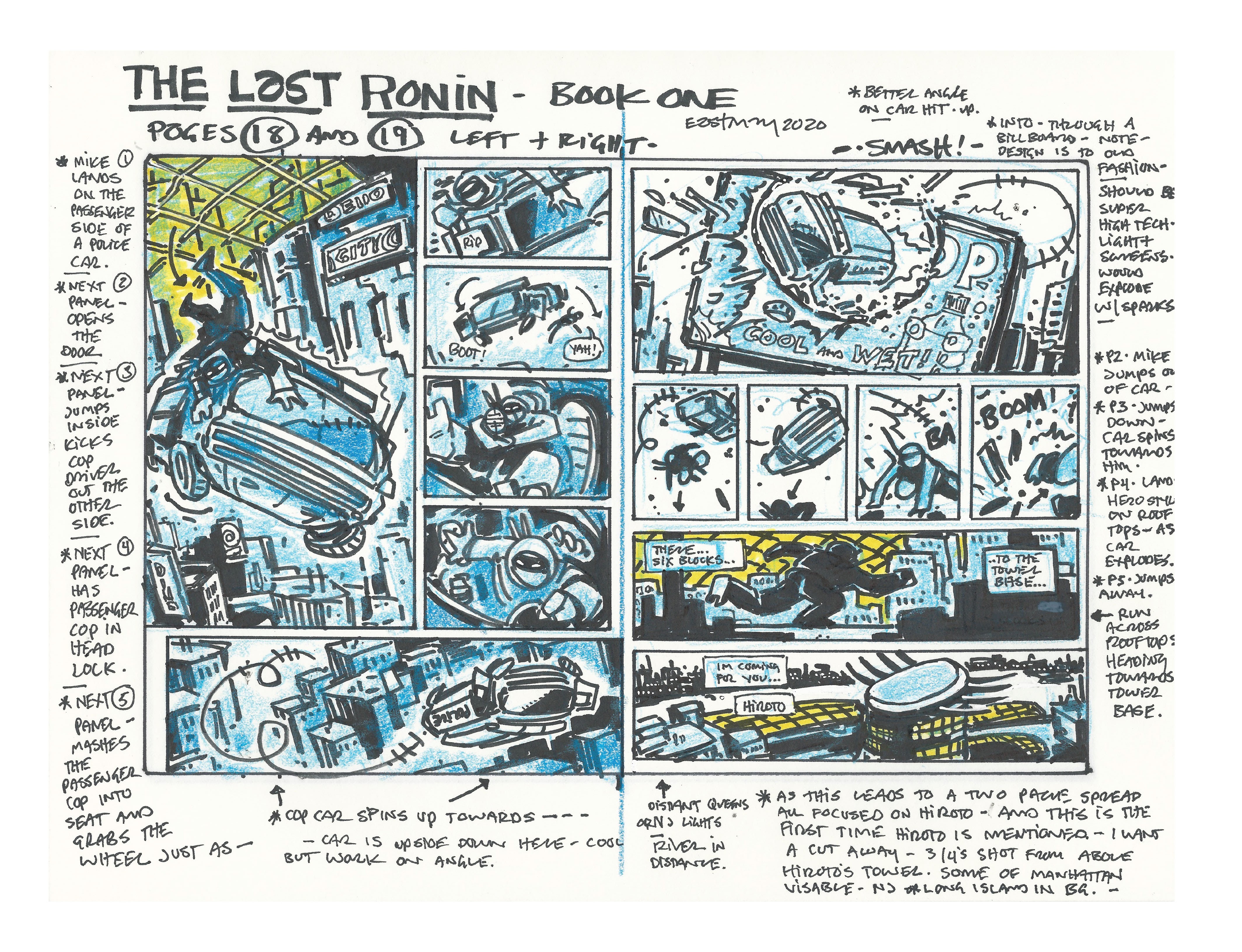 Read online Teenage Mutant Ninja Turtles: The Last Ronin comic -  Issue # _Director's Cut - 53