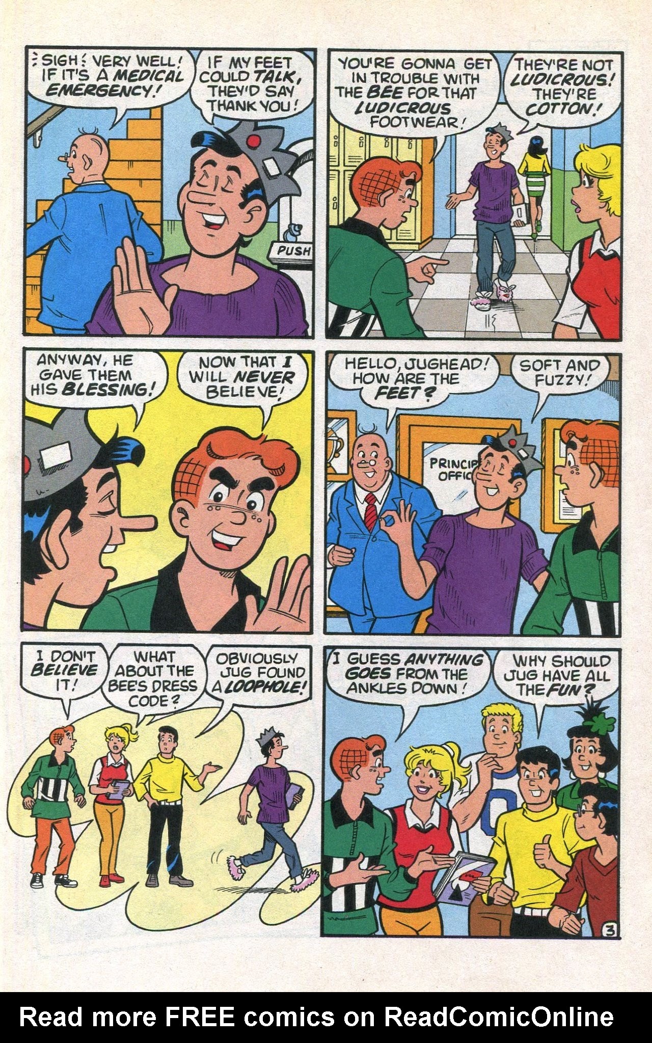 Read online Archie's Pal Jughead Comics comic -  Issue #119 - 31