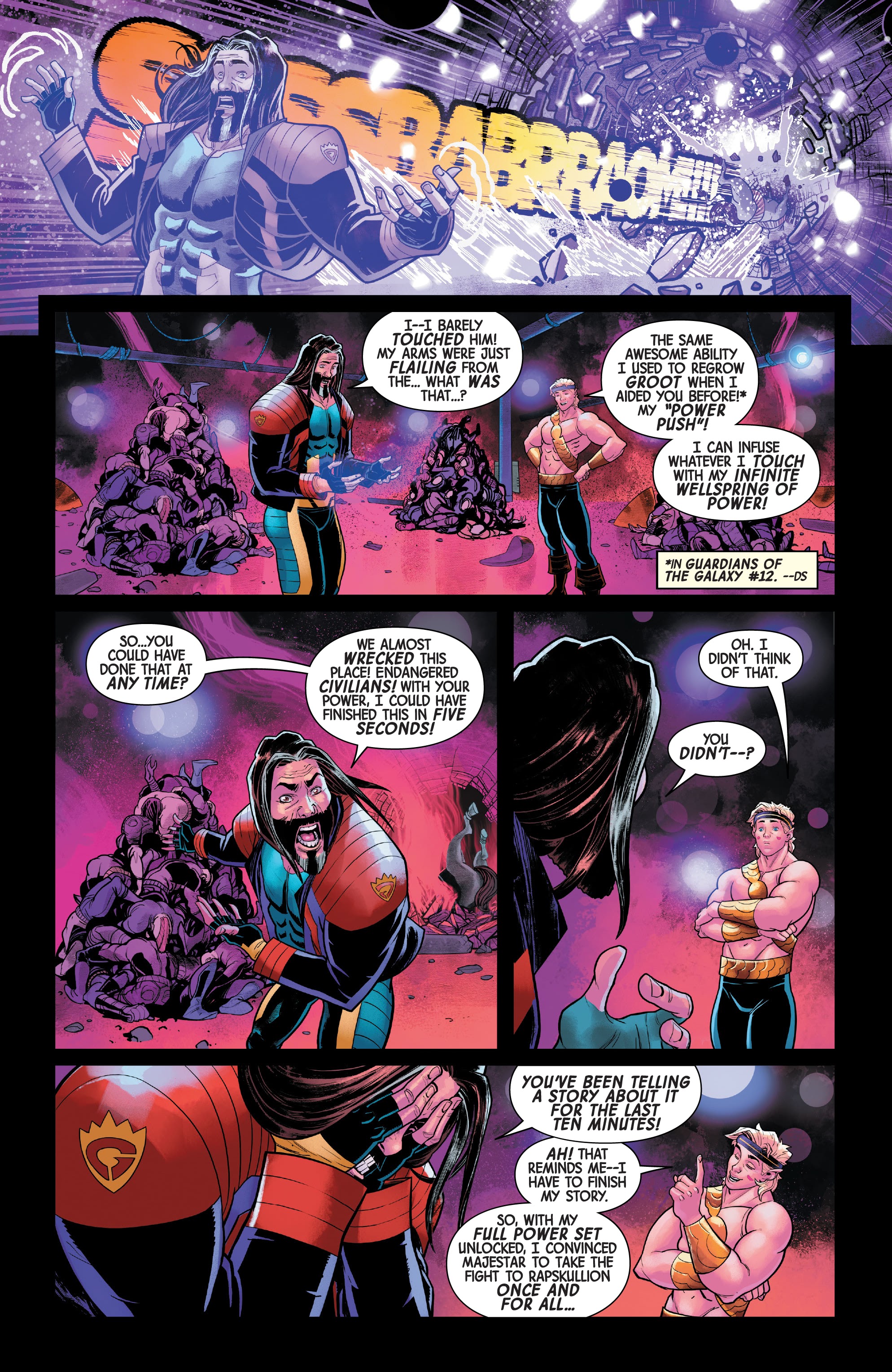 Read online Guardians Of The Galaxy Annual comic -  Issue # Full - 21