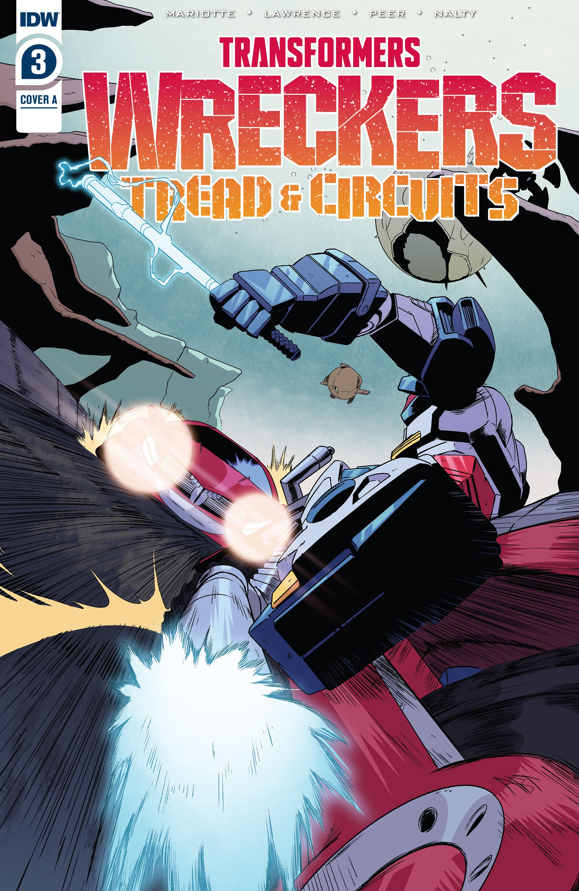 Read online Transformers: Wreckers-Tread and Circuits comic -  Issue #3 - 1