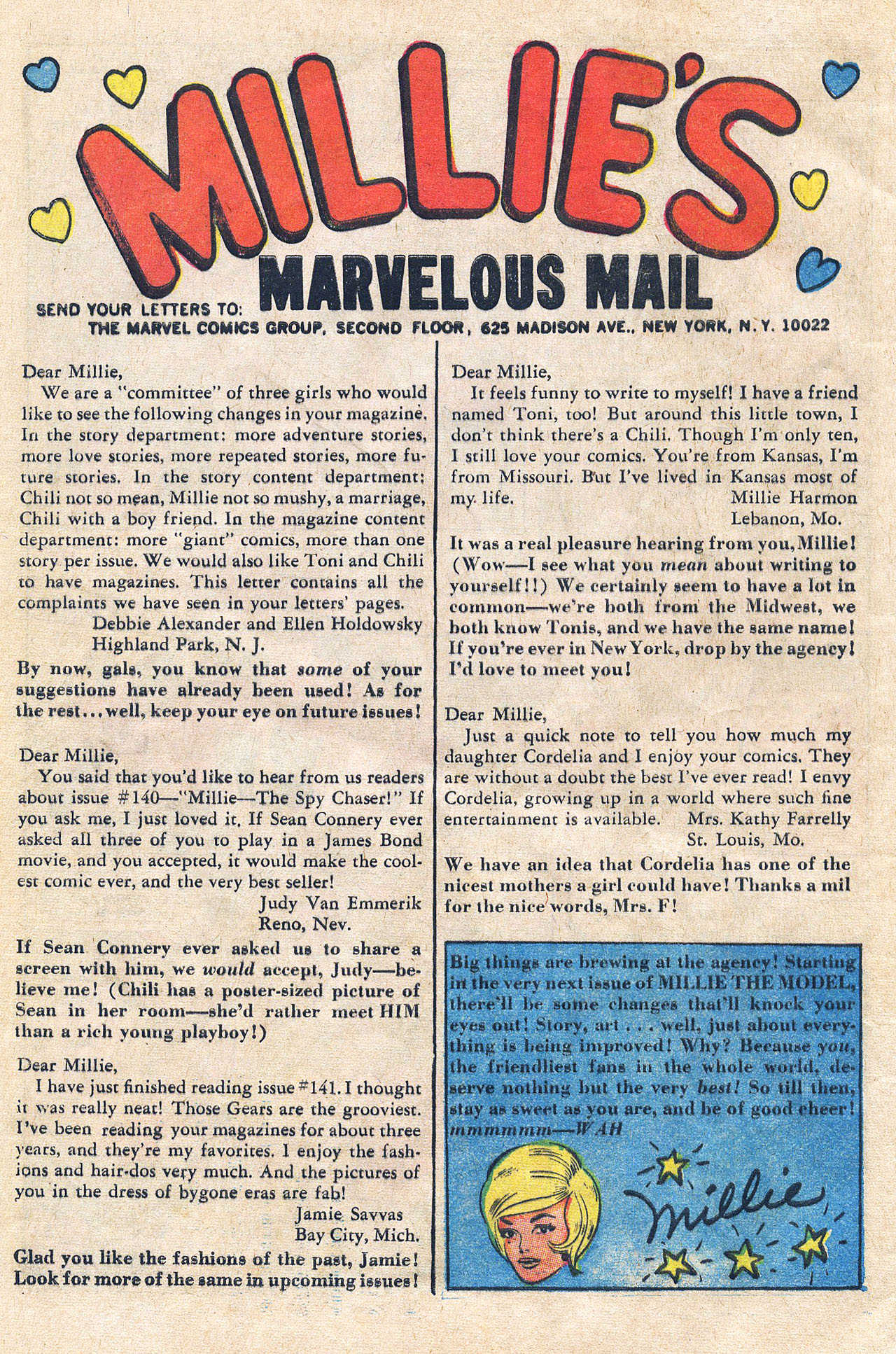 Read online Millie the Model comic -  Issue #146 - 32