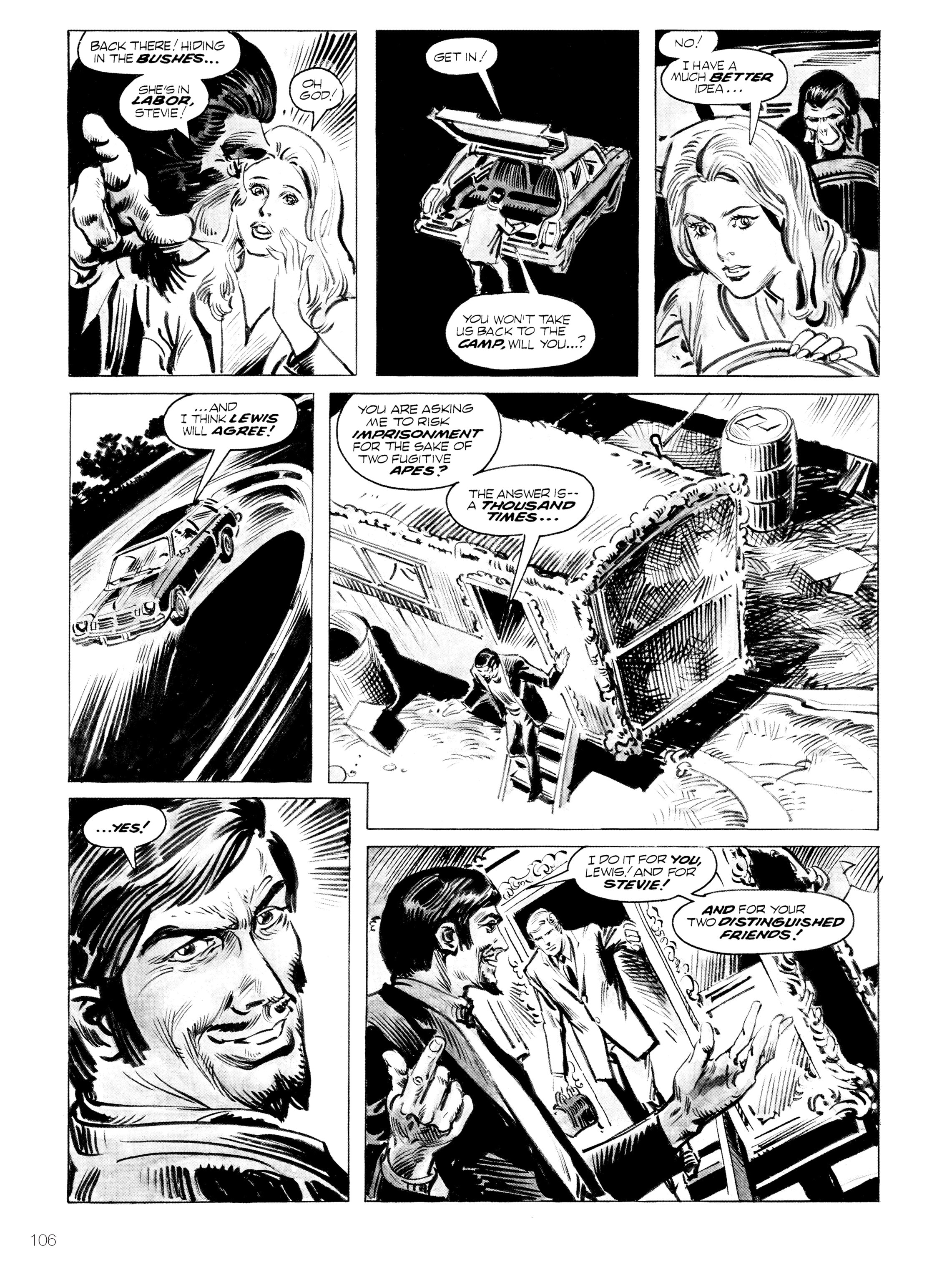 Read online Planet of the Apes: Archive comic -  Issue # TPB 3 (Part 2) - 4
