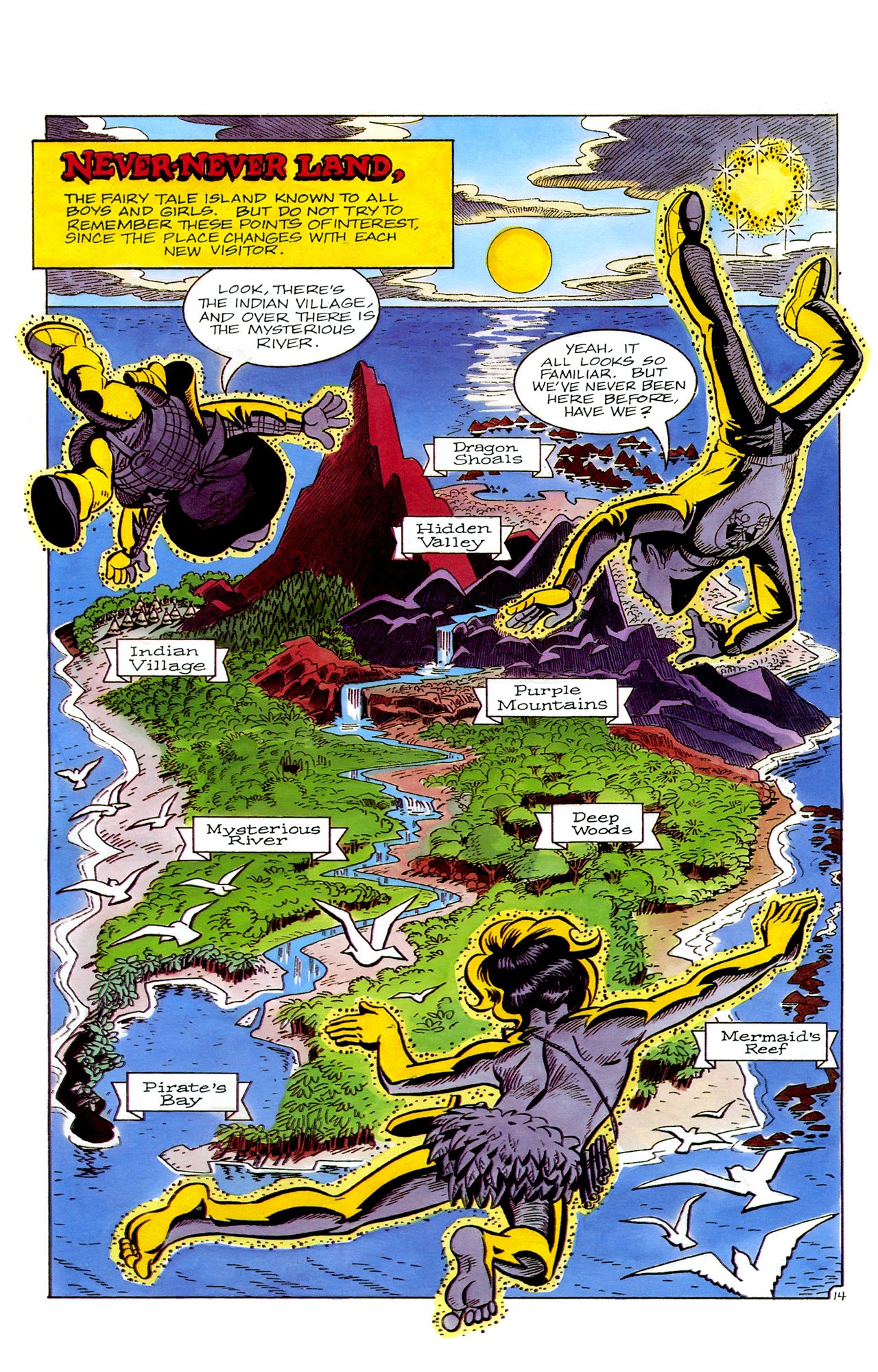 Read online Peter Pan: The Return to Never-Never Land comic -  Issue #1 - 16