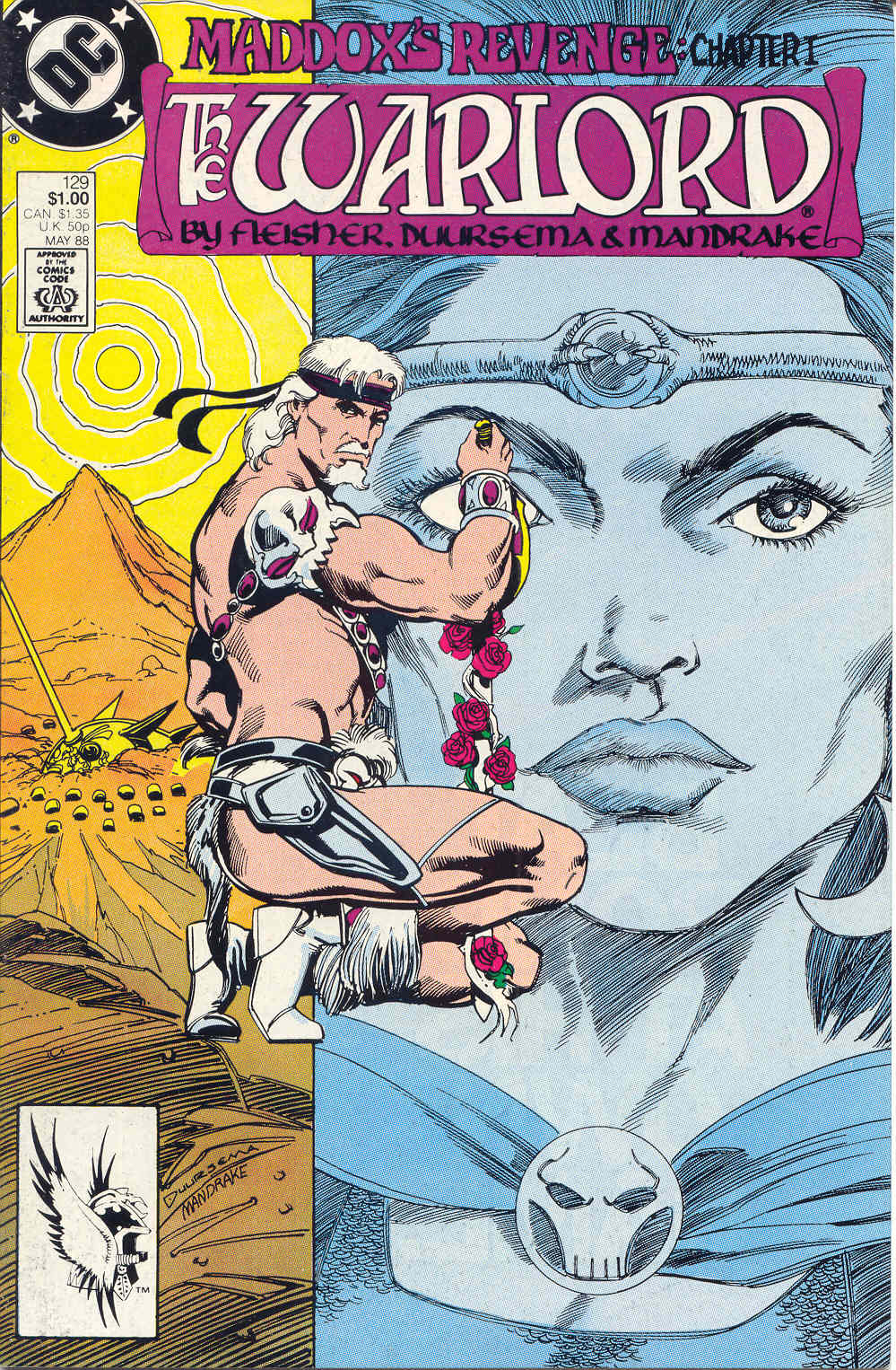 Read online Warlord (1976) comic -  Issue #129 - 1