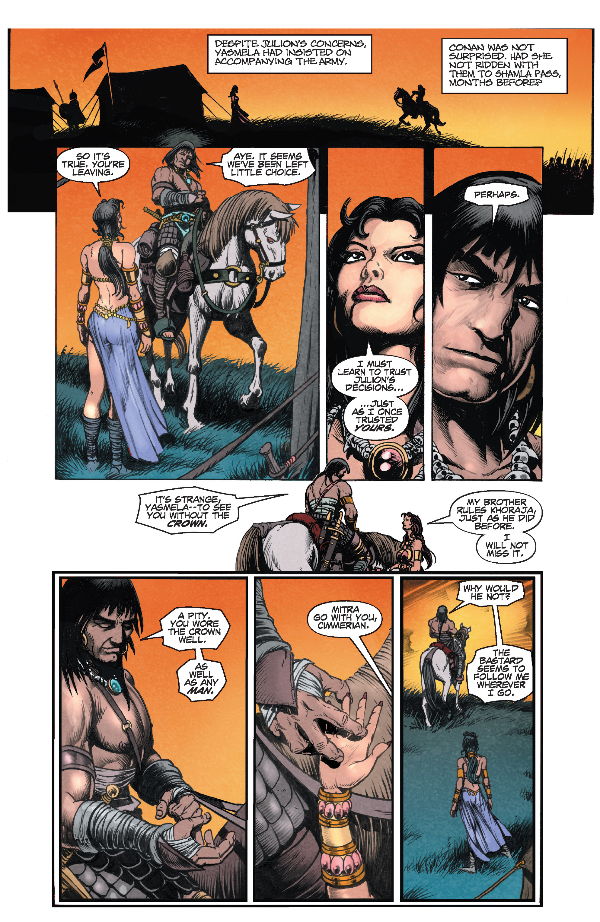 Read online Conan Chronicles Epic Collection comic -  Issue # TPB The Battle of Shamla Pass (Part 3) - 50