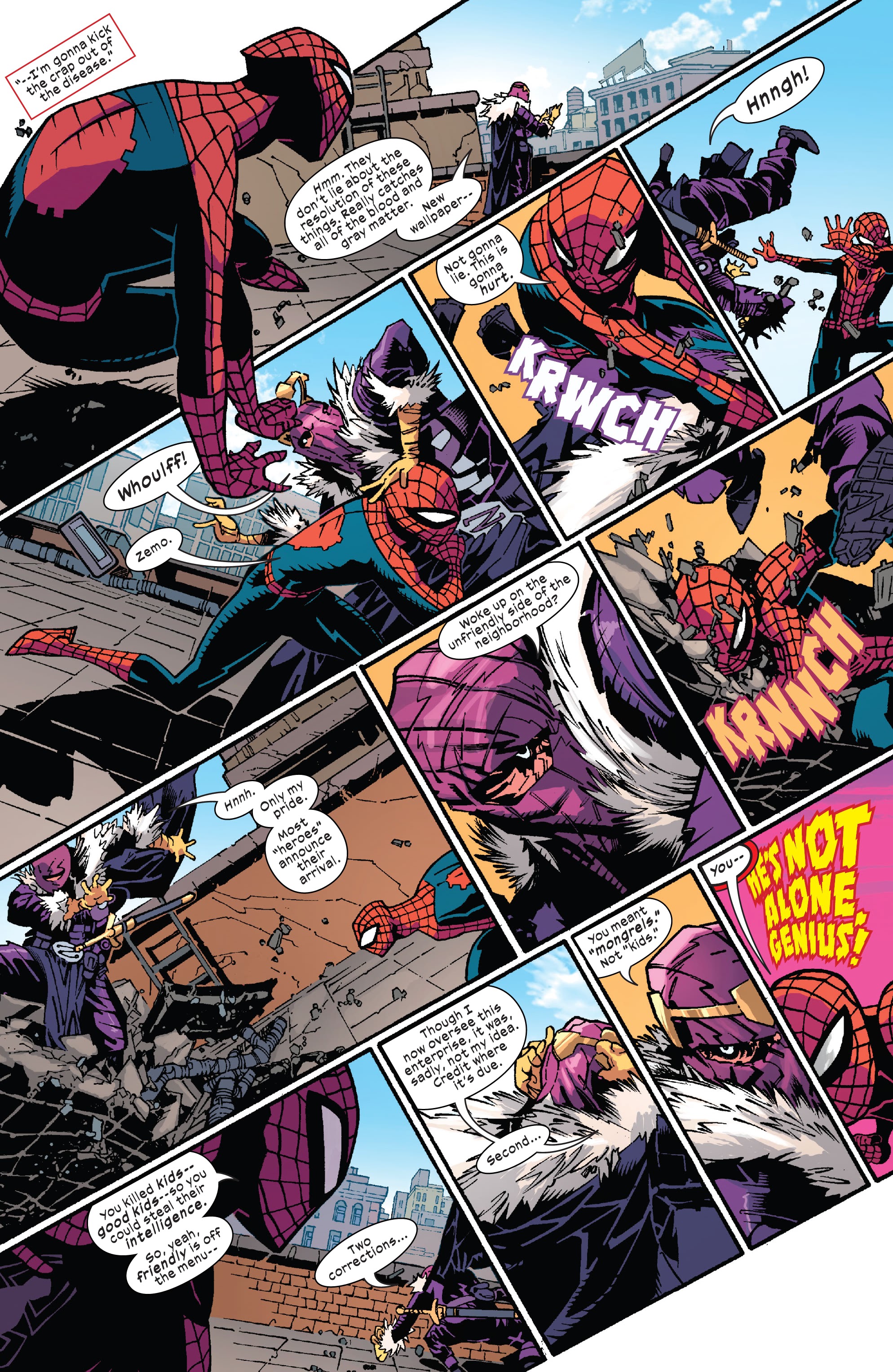Read online Non-Stop Spider-Man comic -  Issue #4 - 6