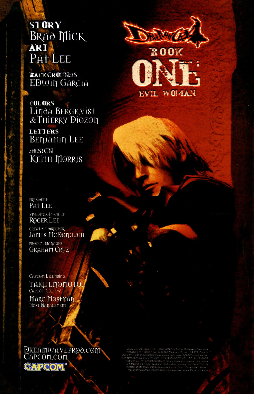 Read online Devil May Cry comic -  Issue #1 - 2