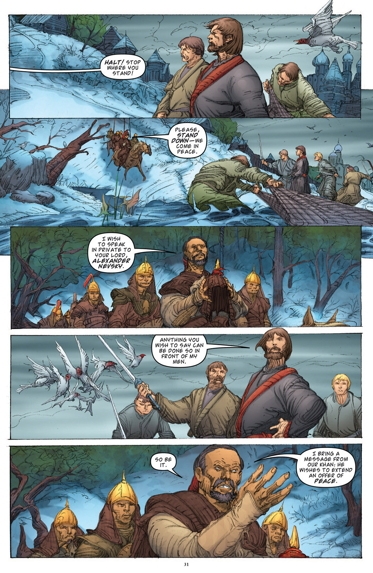 Read online Nevsky: A Hero of the People comic -  Issue # TPB - 31