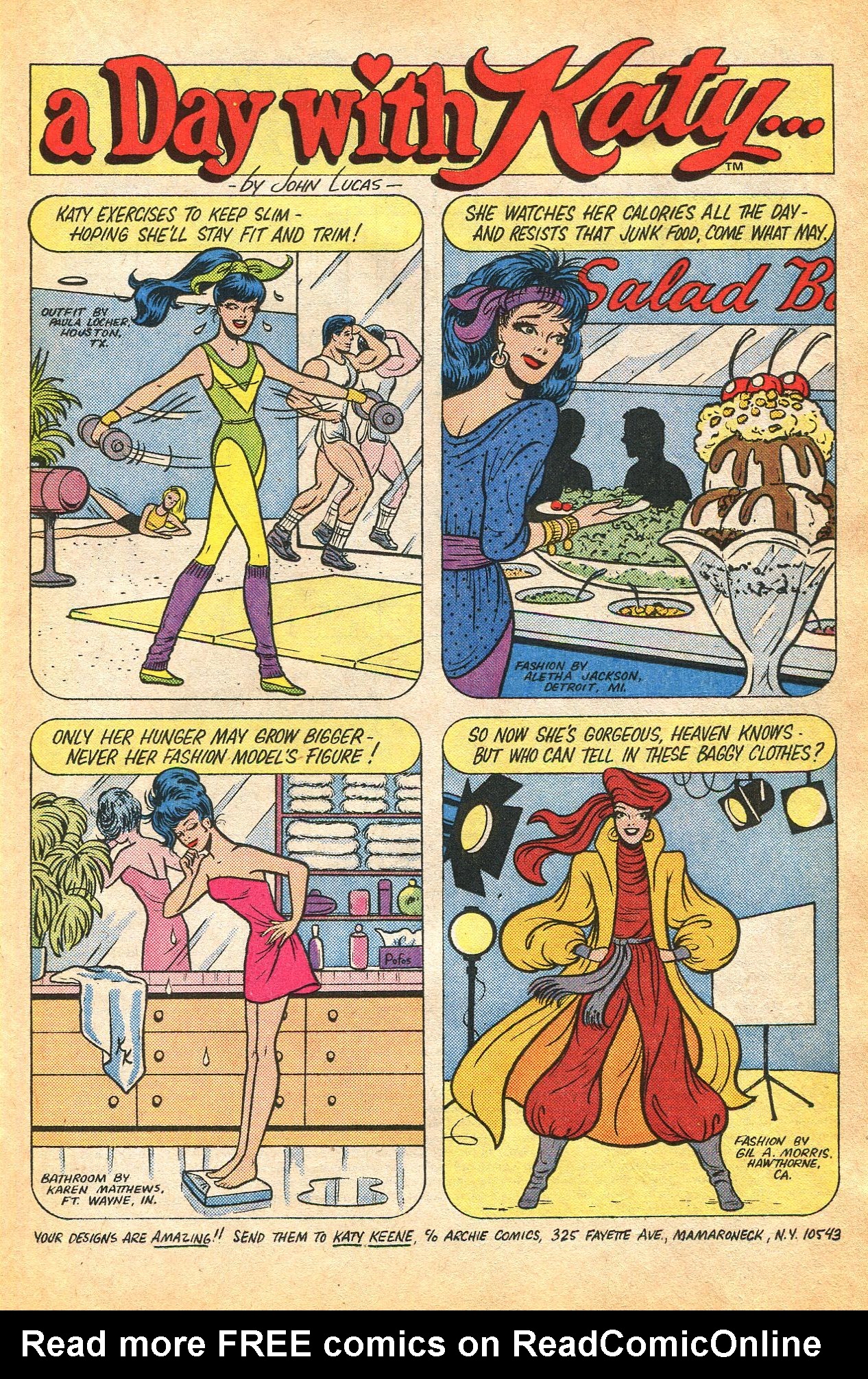 Read online Katy Keene (1983) comic -  Issue #20 - 21