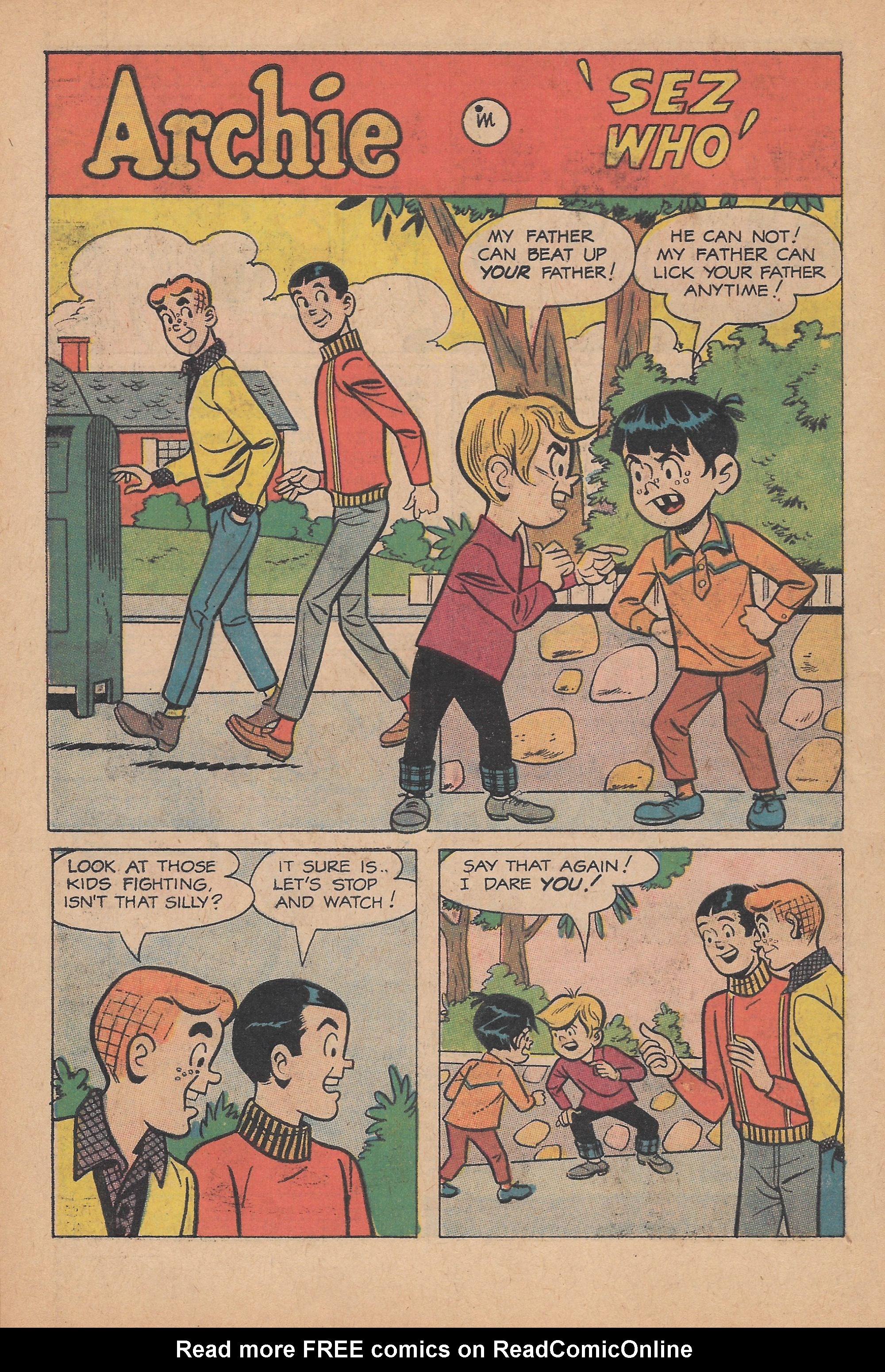 Read online Archie's Joke Book Magazine comic -  Issue #113 - 10