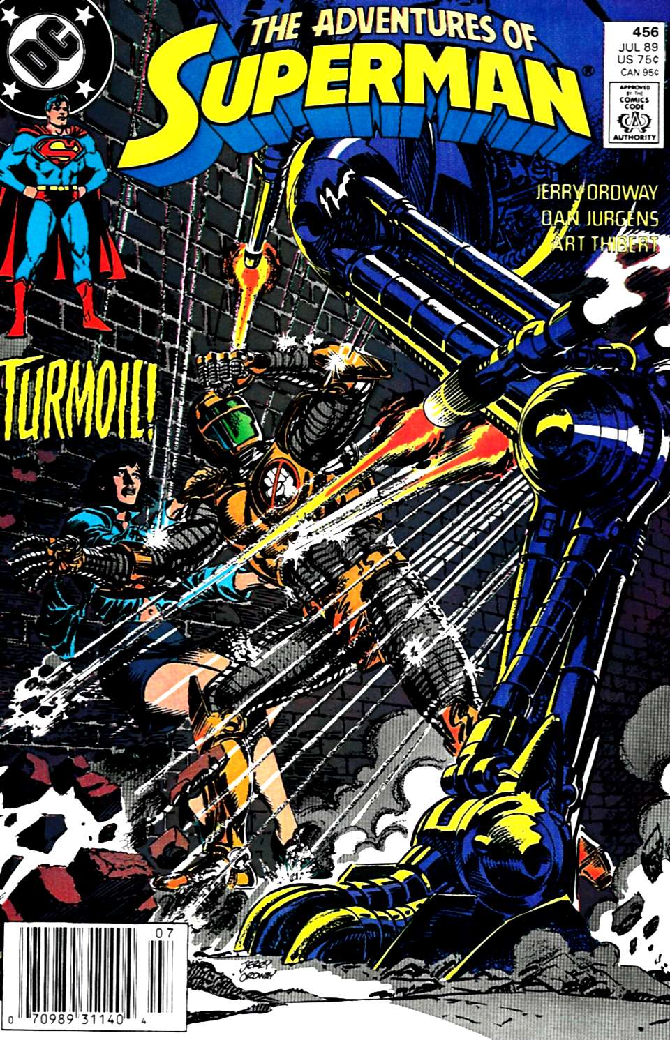 Read online Adventures of Superman (1987) comic -  Issue #456 - 1