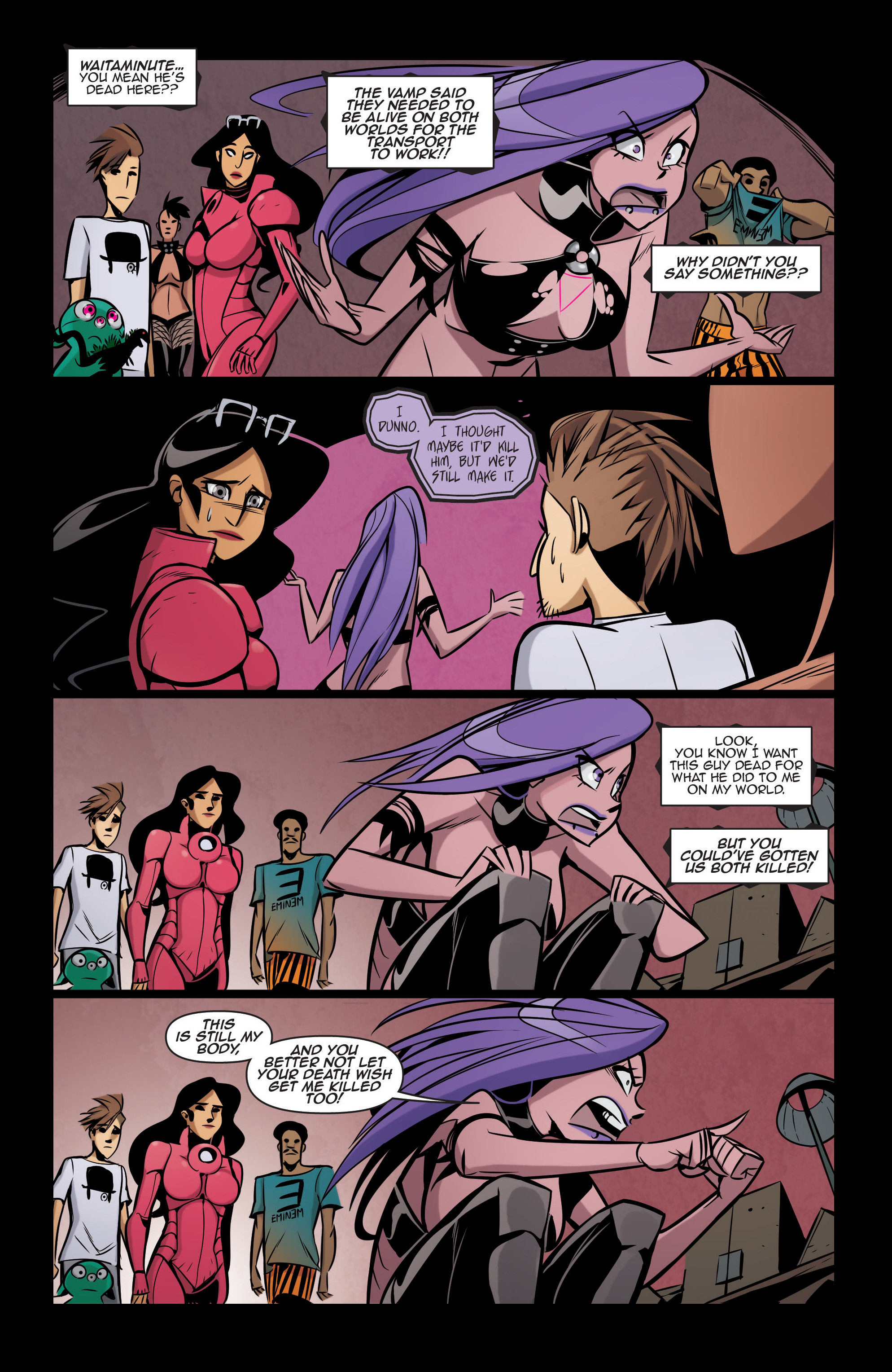 Read online Vampblade Season 4 comic -  Issue #5 - 15